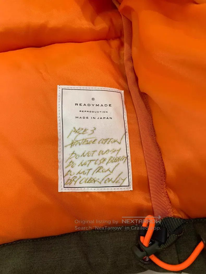 READYMADE Ready Made Military Down Jacket Size US L / EU 52-54 / 3 - 6 Thumbnail