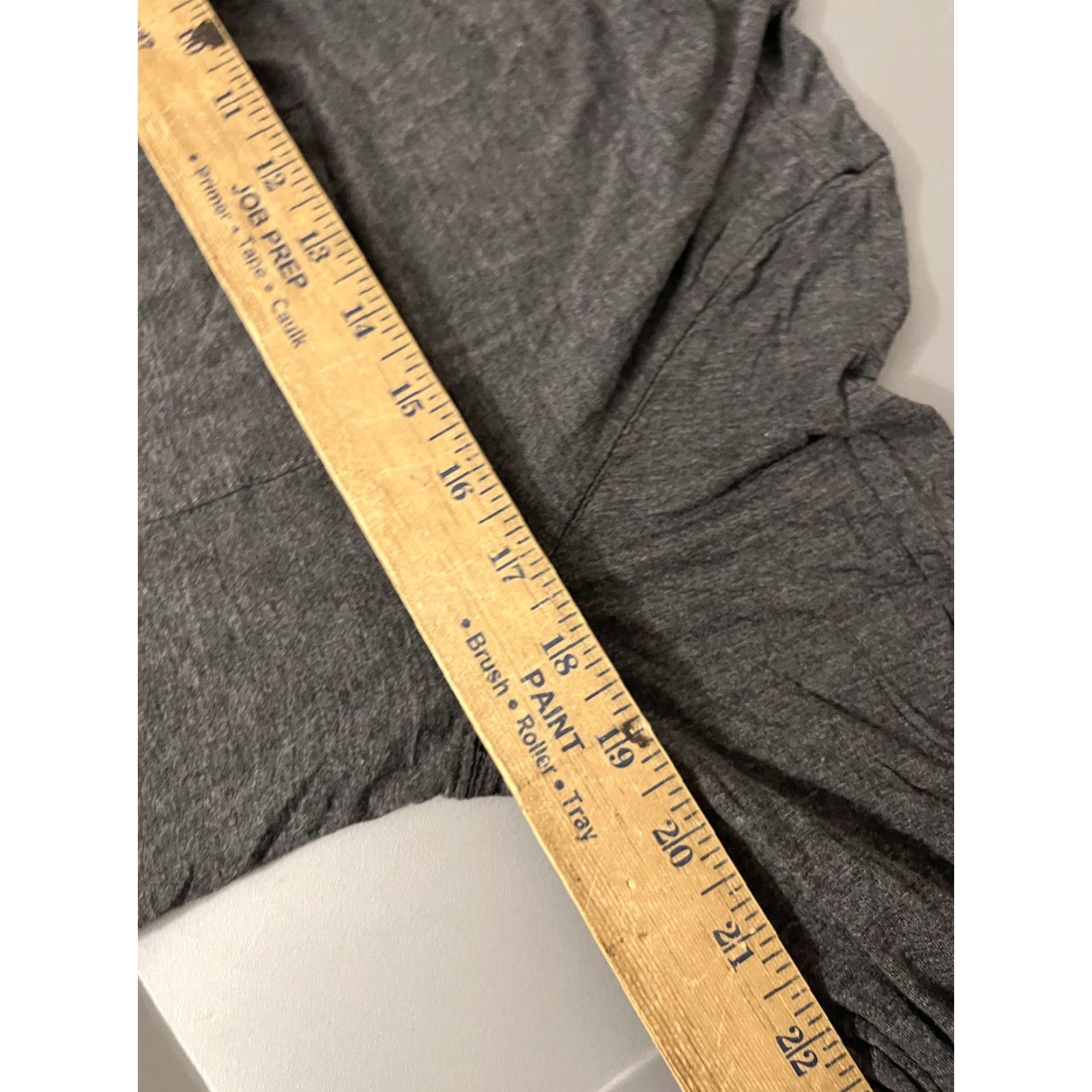 Gap Gap Women's Sweater Long Sleeve Gray Viscose Scoop Neck Pullover, Size M, Stretch, Regular Fit Size M / US 6-8 / IT 42-44 - 6 Thumbnail