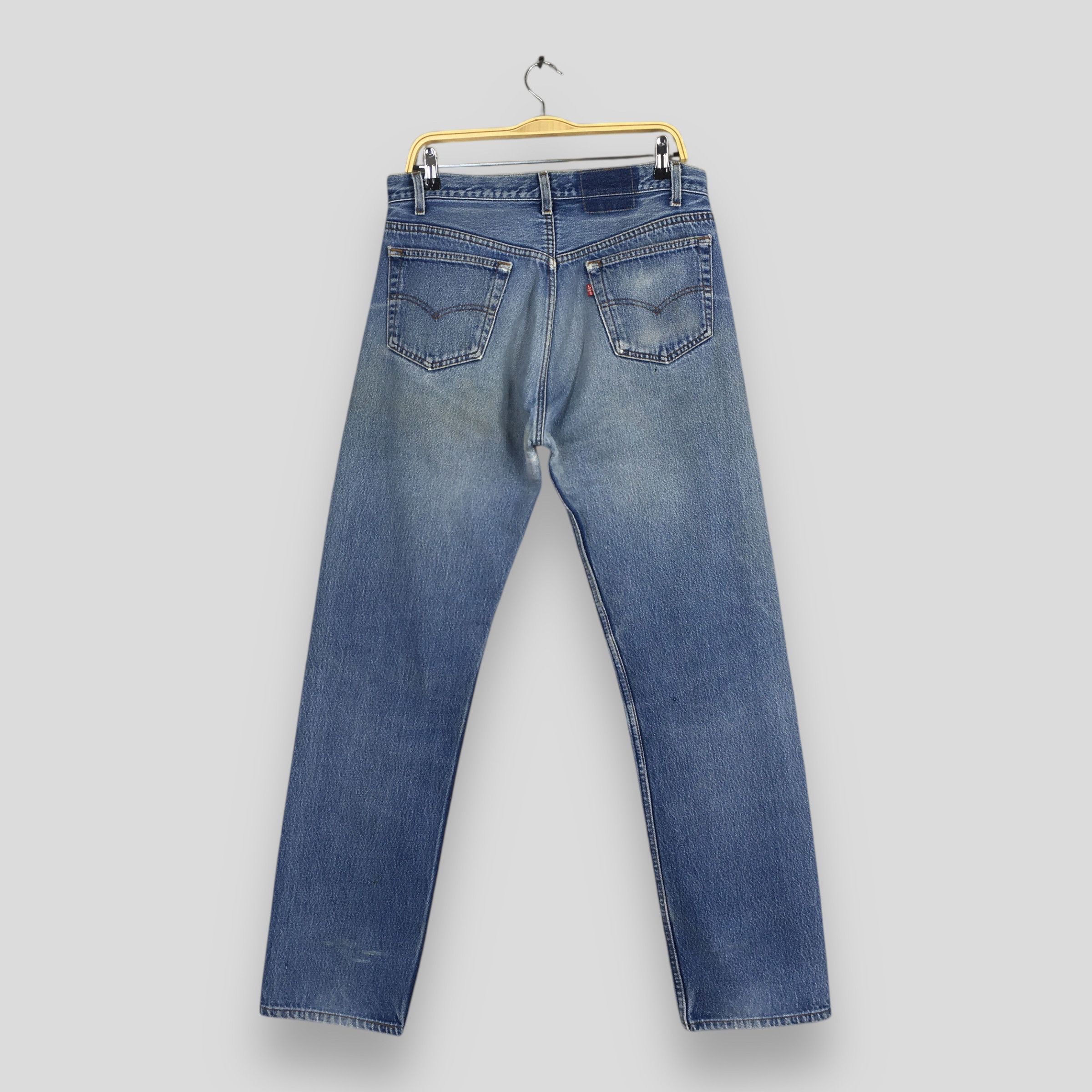 Levi's Size 32x32 Vintage 90s Levi's 501 Stonewash Jeans S1964 Size US 32 / EU 48 - 7 Thumbnail
