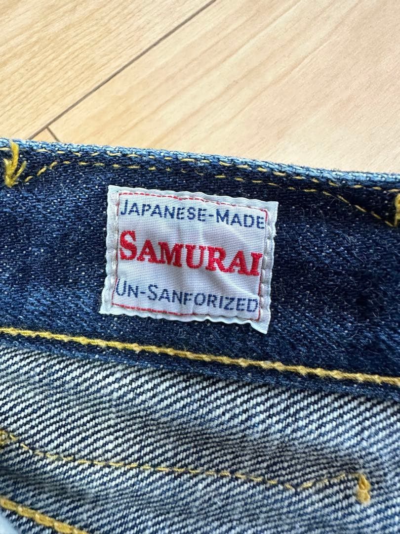 Samurai Jeans SAMURAI JEANS SA610XJ Iron Horse Model Denim Pants W31 Size US 30 / EU 46 - 5 Thumbnail