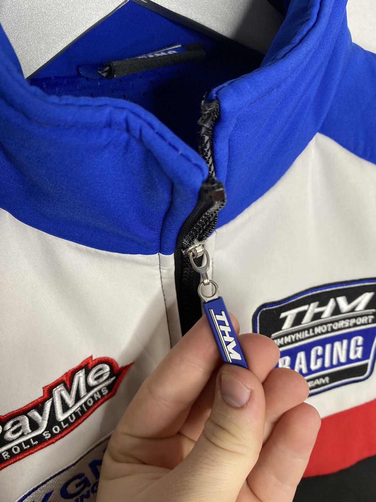 Ducati THM TOMMY HILL Motorsport Big Logo Sponsors Full Zip Jacket Size US XS / EU 42 / 0 - 9 Thumbnail