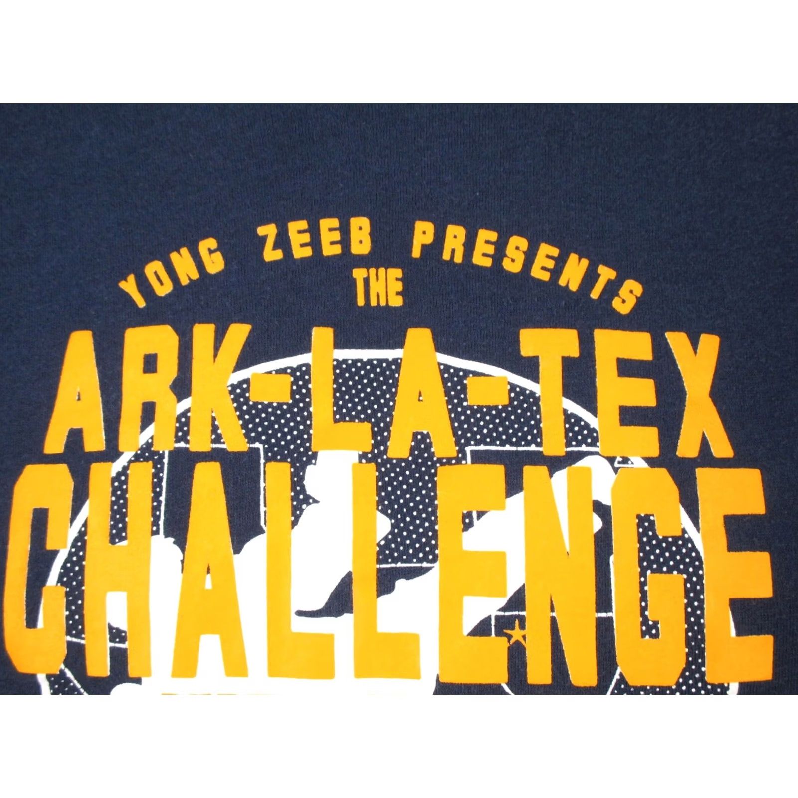 Vintage VINTAGE ARK-LA-TEX T-Shirt M (Adult) Blue 80s 90s Screen Stars Paper Thin Crew Neck Mens Louisiana Arkansas Texas Kickboxing Size US M / EU 48-50 / 2 - 5 Thumbnail
