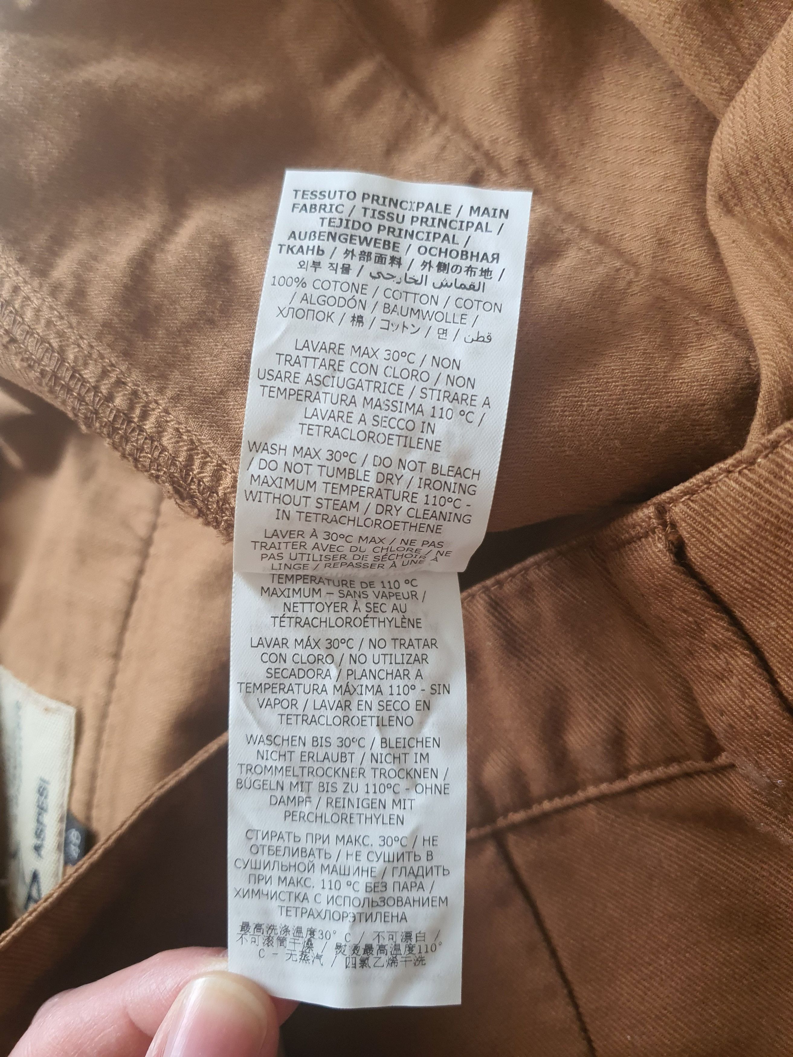 Aspesi Casual Pants Trousers Chinos - Work & Afterwork - Cotton Size US 32 / EU 48 - 7 Thumbnail