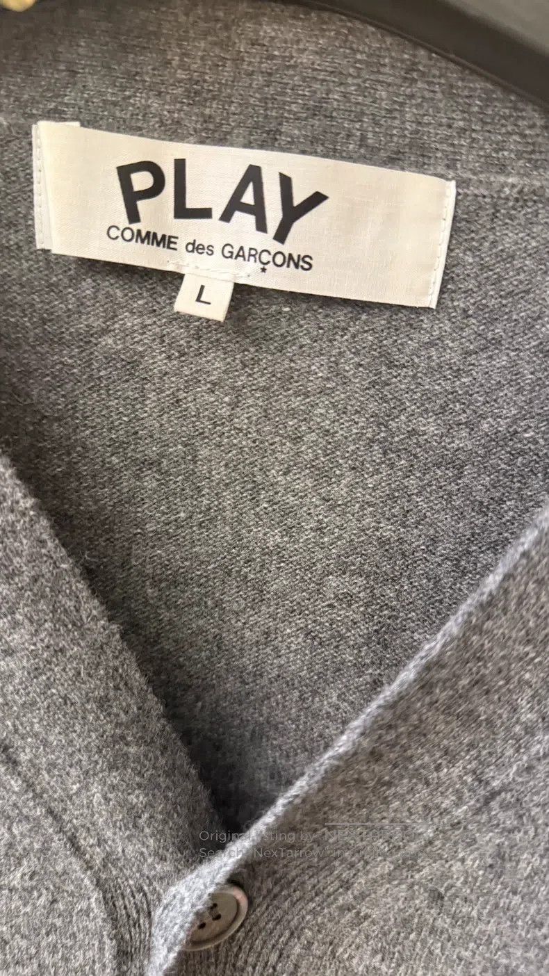 Comme des Garcons Comme Des Garcons Dark Gray Cardigan Size L / US 10 / IT 46 - 2 Thumbnail