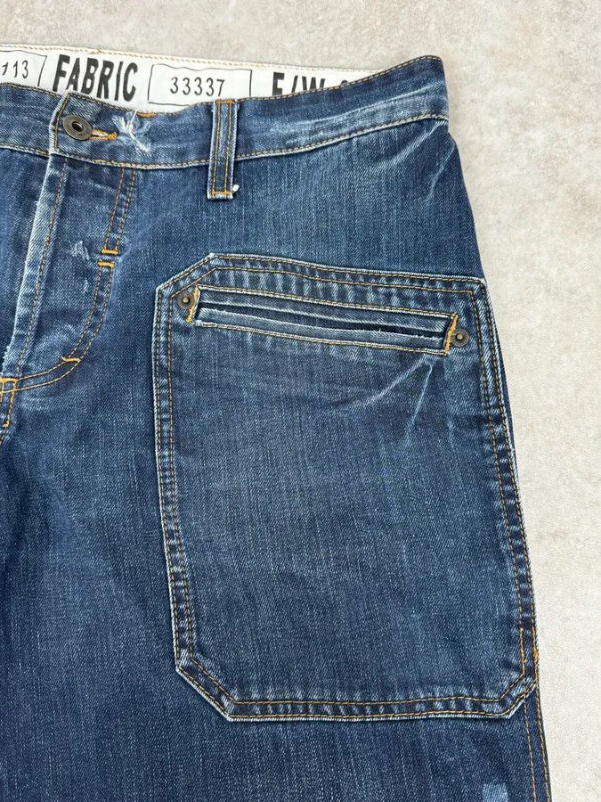 Dolce & Gabbana FW06 Dolce & Gabbana Blue Flat Pockets Jeans Size US 33 - 8 Thumbnail