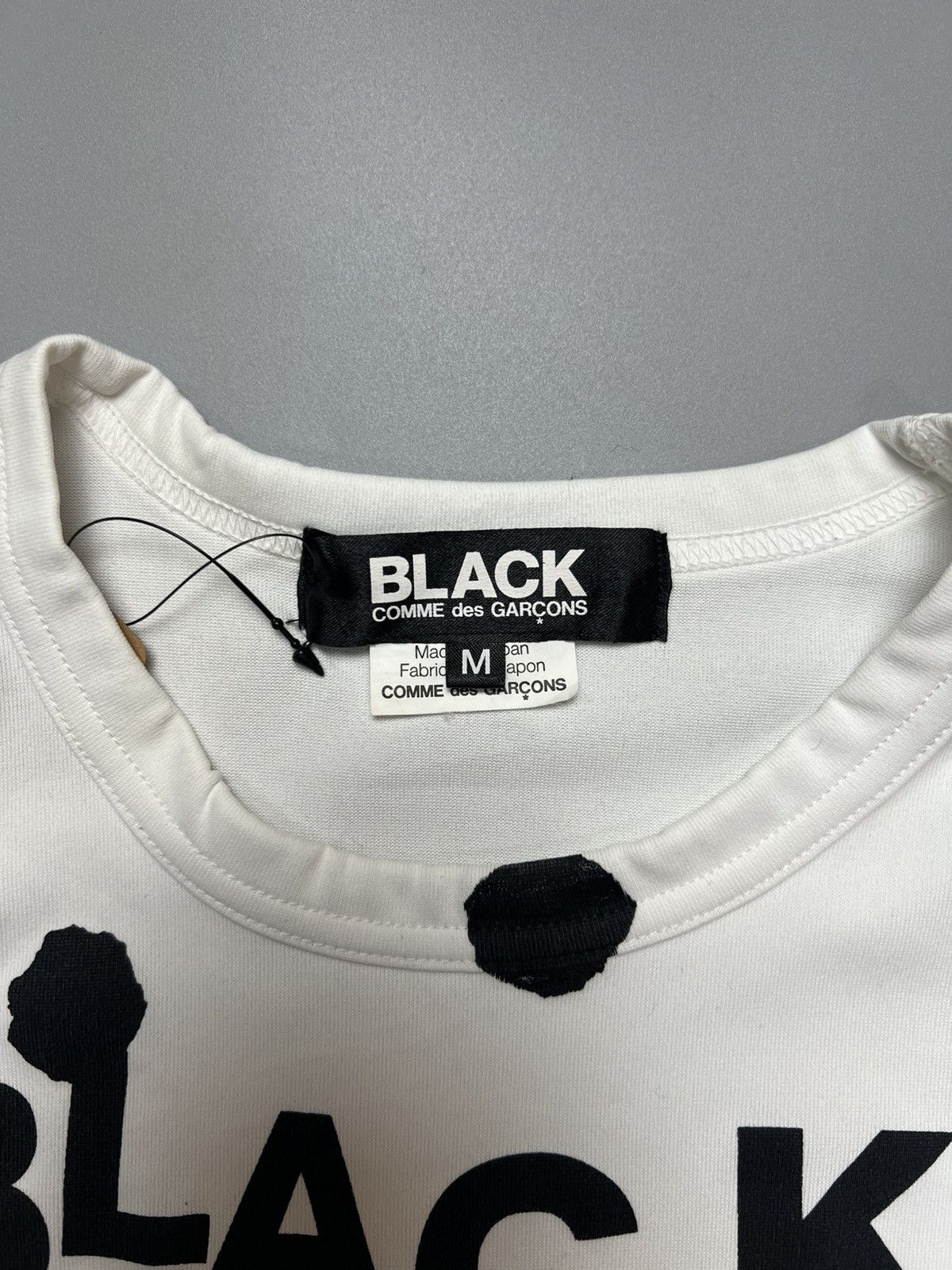 Comme des Garcons × Comme des Garcons Black × Vintage 2009' Black Comme Des Garcons Painter Tshirts Size US M / EU 48-50 / 2 - 2 Thumbnail