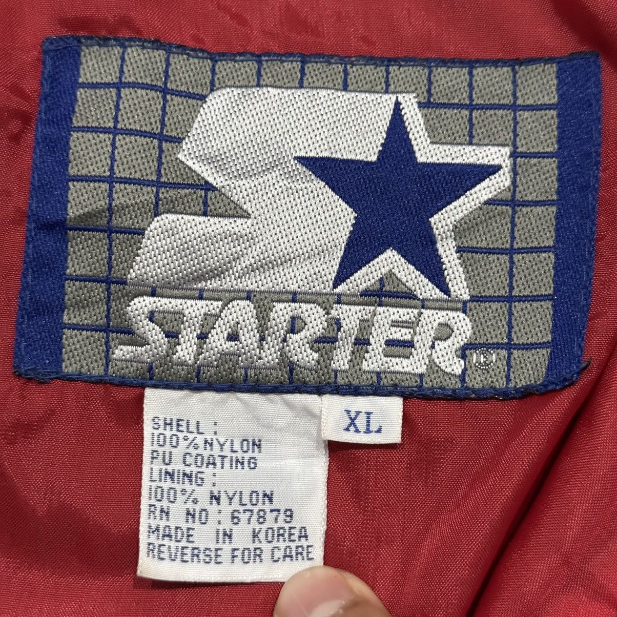 NHL Vintage Starter New York Rangers Windbreaker Jacket Size US XL / EU 56 / 4 - 6 Thumbnail