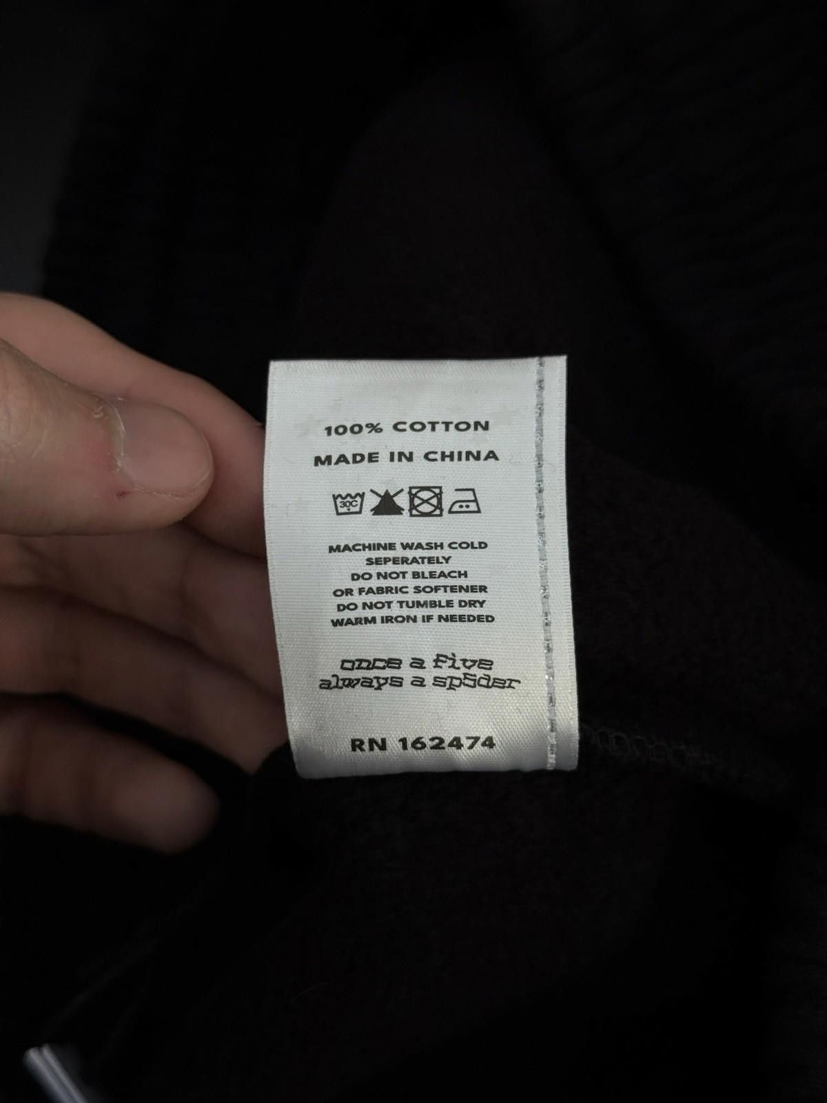 Sp5der Sp5der OG Web V2 Phantom Sweatshort “Black Red” (NEW) (L) Size US 34 / EU 50 - 9 Thumbnail