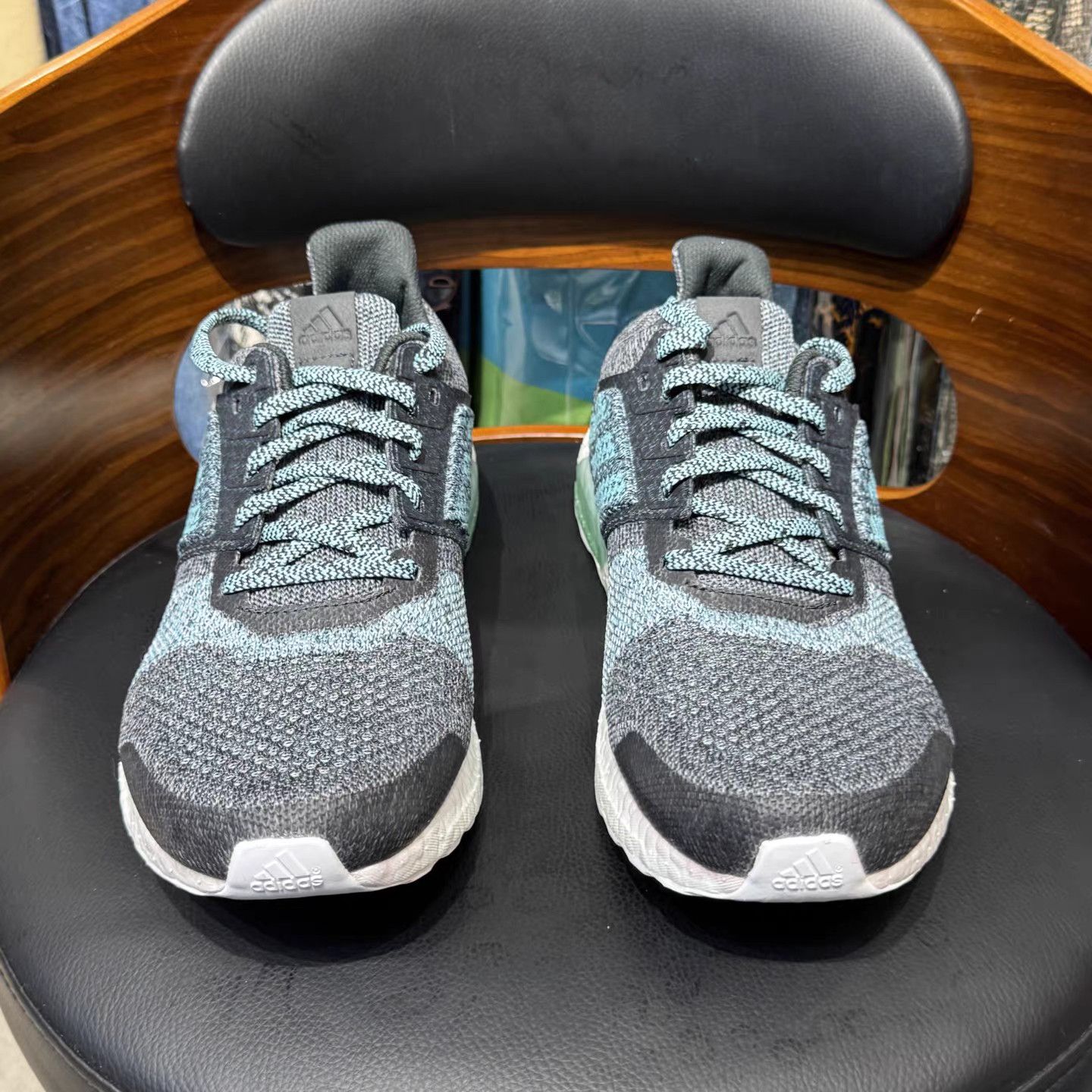 Adidas Ultra Boost Ocean Edition Grey Blue Player Version K15 Size US 11 / EU 44 - 2 Thumbnail