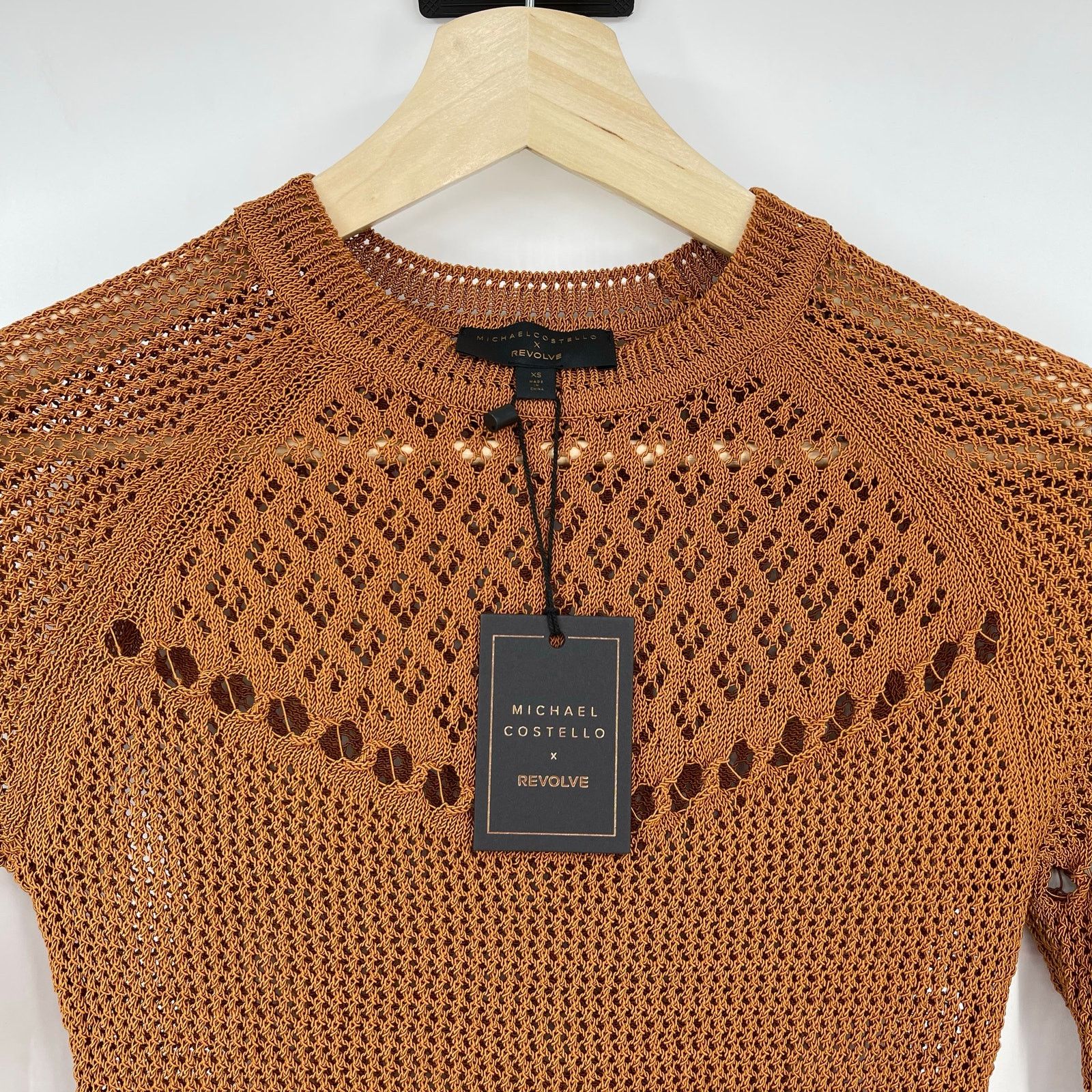 REVOLVE Michael Costello x REVOLVE | Allegra Mini Dress in Copper XS Size XS / US 0-2 / IT 36-38 - 5 Thumbnail