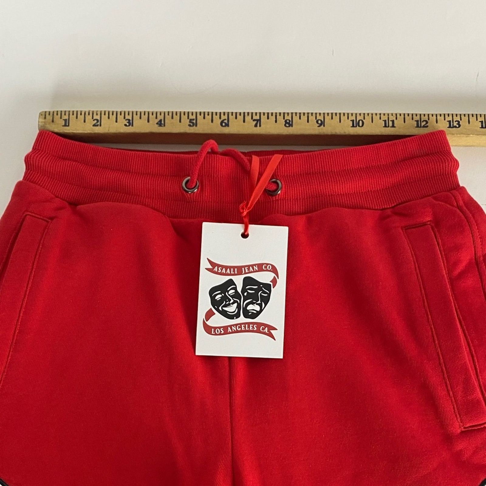 Asahi NWT Asaali Jean Co. Men's 1st Laugh Now Cry Later Sweatpants Size US 27 - 6 Thumbnail