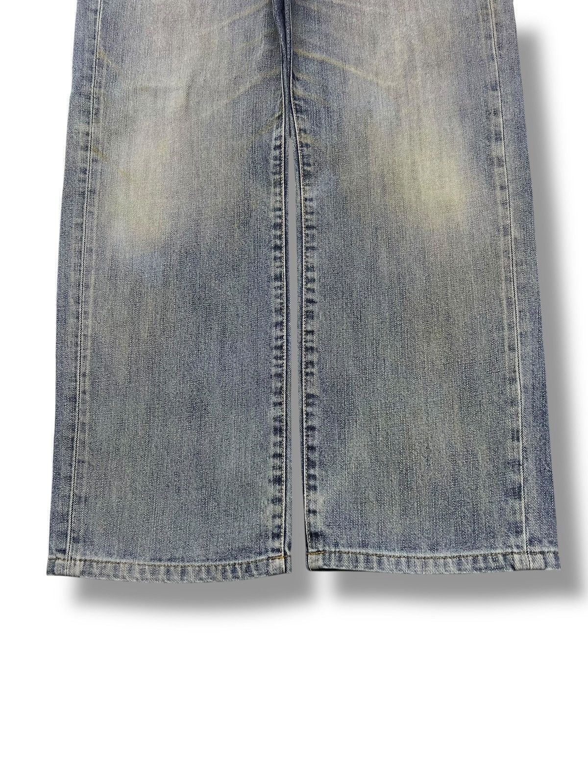 Uniqlo Loose Uniqlo S-002 Japan - Faded Rusty Wash Jeans Size US 35 - 6 Thumbnail