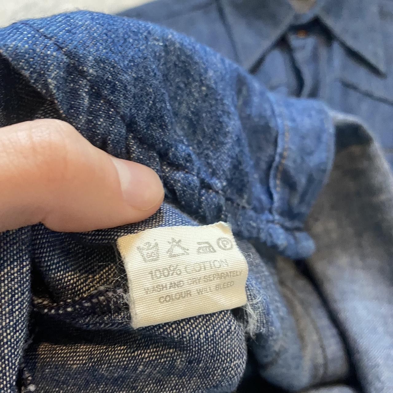 Levi's 80s Orange Red Tab Levi's denim shirt - classic Size US M / EU 48-50 / 2 - 7 Thumbnail