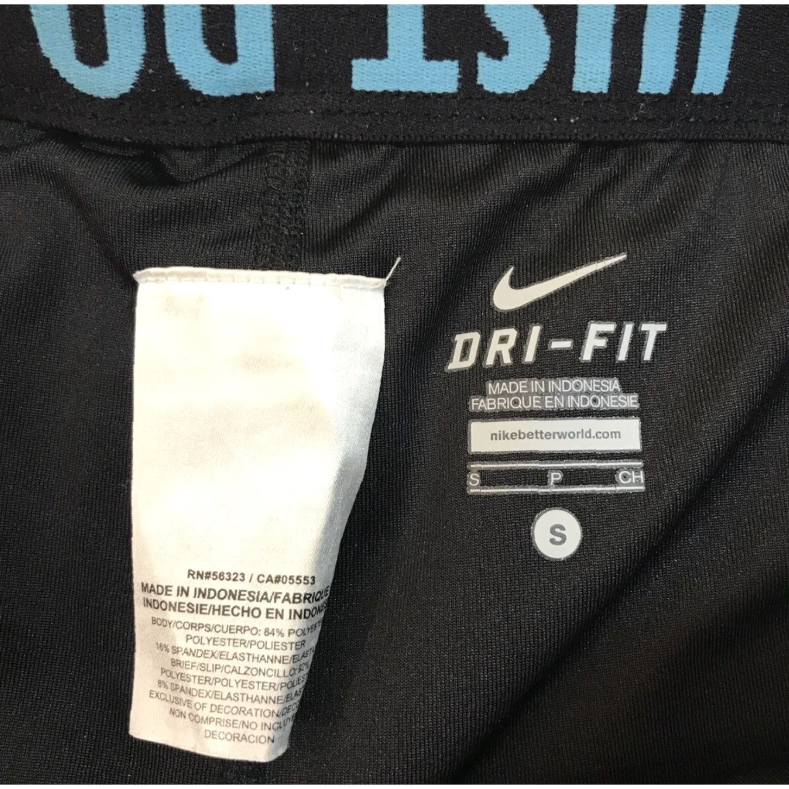 Nike Nike Dri-FIT Shorts Womens Shorts S Blue Running Lightweight Teal Polyester Microfiber Nike Logo Athletic Size 28" / US 6 / IT 42 - 3 Thumbnail