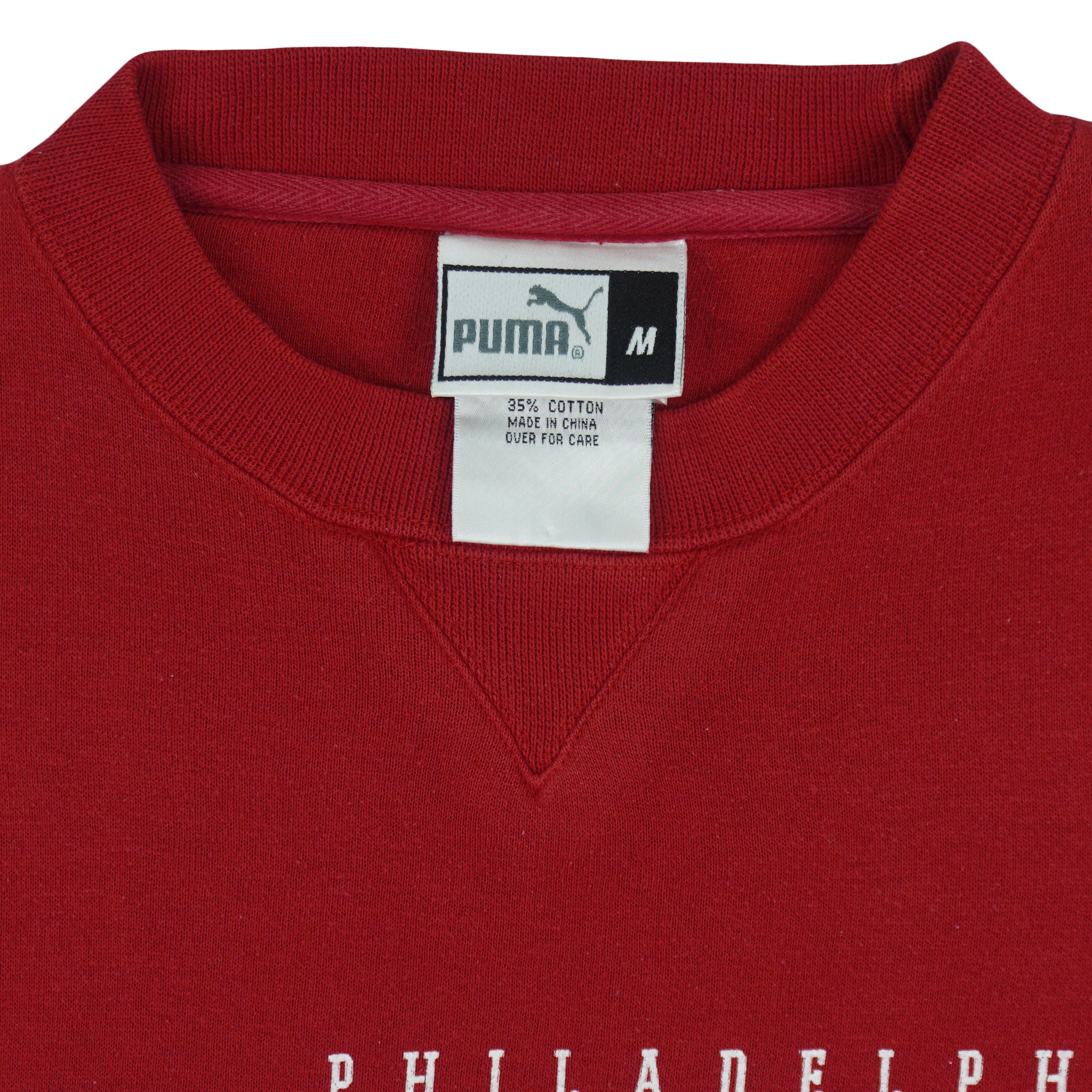 Puma MLB - Philadelphia Phillies Crew Neck Sweatshirt 2001 Size US M / EU 48-50 / 2 - 4 Thumbnail