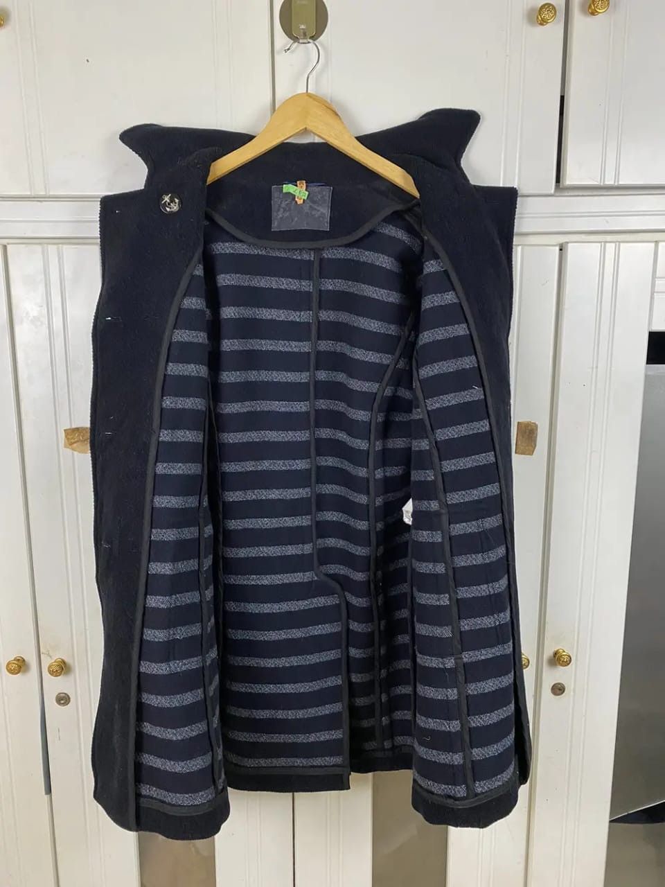 Japanese Brand × Saint James Vintage Saint James Coat Jacket Laine Wool Size US S / EU 44-46 / 1 - 3 Thumbnail
