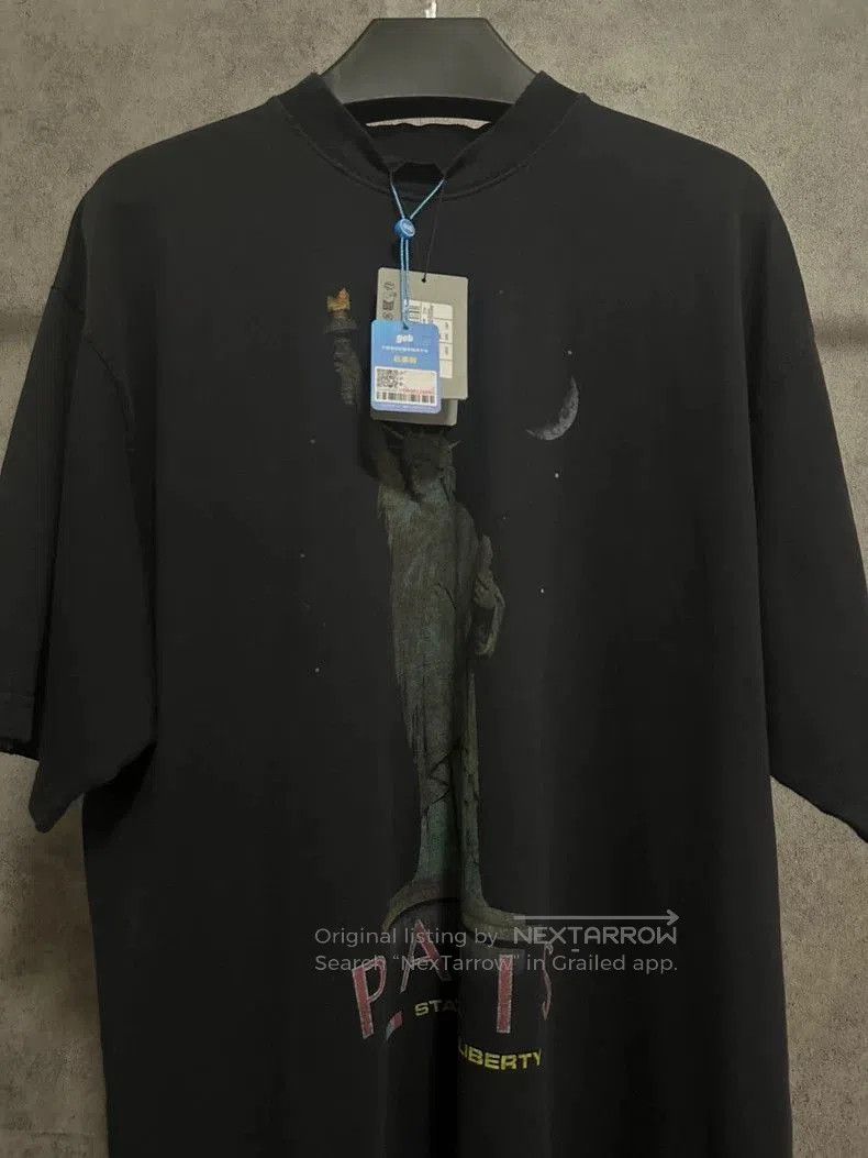 Balenciaga Balenciaga Statue Destroyed Short Sleeve Tee. Size US M / EU 48-50 / 2 - 2 Thumbnail