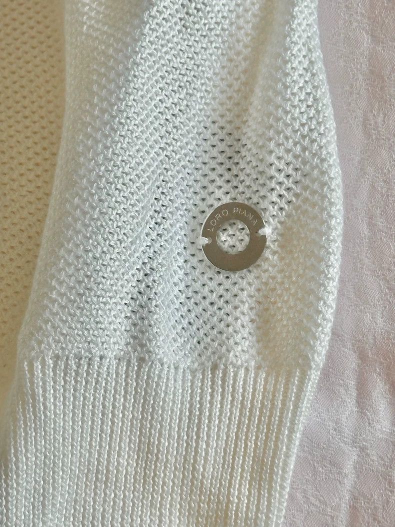 Loro Piana LORO PIANA Cashmere knit short sleeves Size S / US 4 / IT 40 - 2 Thumbnail