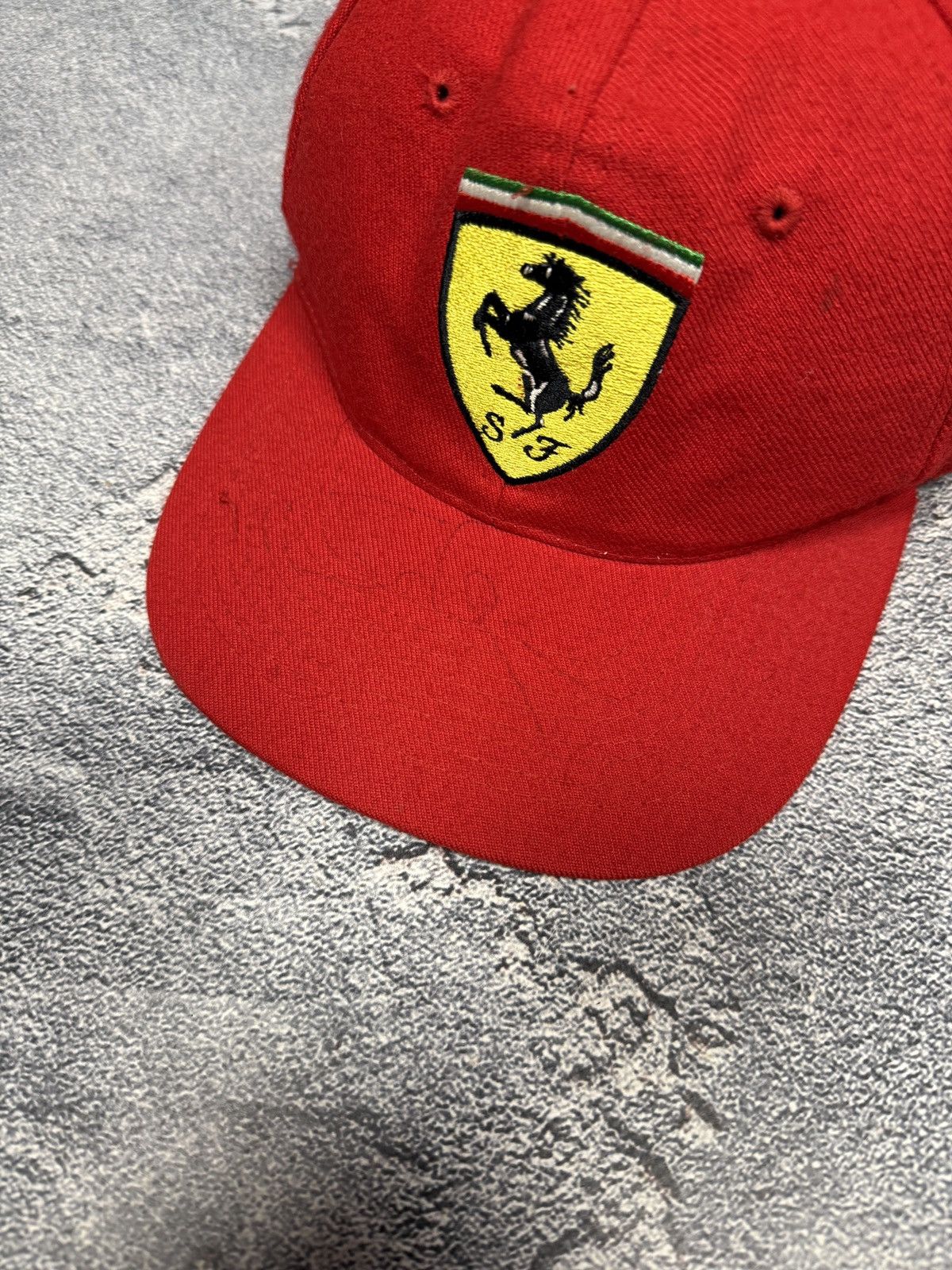 Ferrari × Vintage Vintage Ferrari ©1996 Cap Hat Size ONE SIZE - 2 Thumbnail