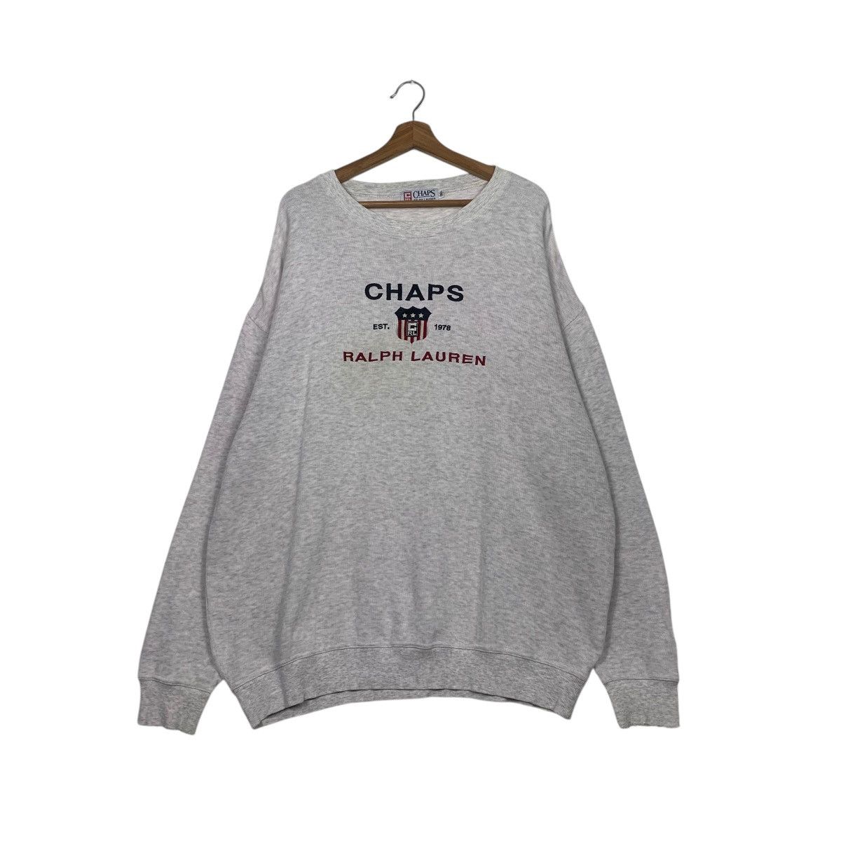Chaps Ralph Lauren Vintage Chaps Ralph Lauren Big Logo Crewneck Sweatshirt Size US L / EU 52-54 / 3 - 1 Thumbnail