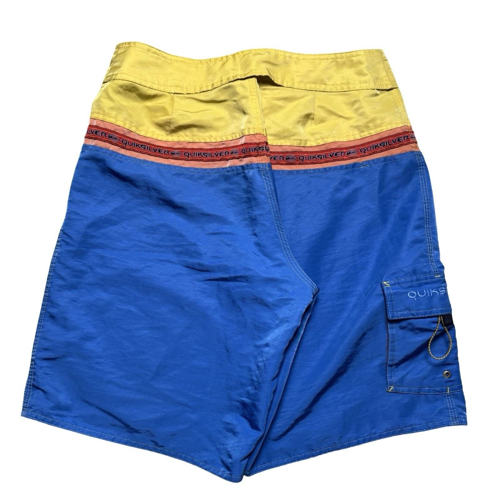 Quiksilver Vintage 90s Quiksilver Shorts Mens 32 Nylon Surf Y2K Size US 32 / EU 48 - 7 Thumbnail