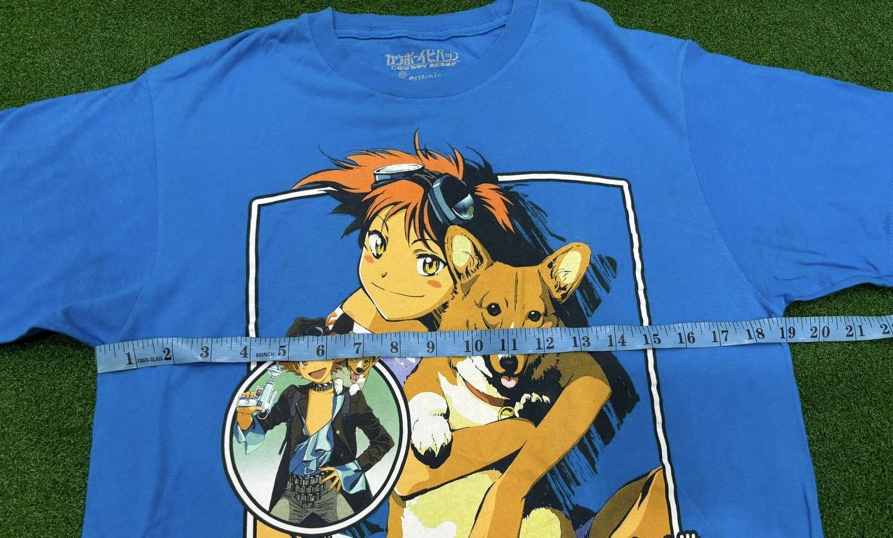 Anime × Cartoon Network × Vintage Vintage Cowboy Bepop Anime Movie / Evangelion Size US M / EU 48-50 / 2 - 3 Thumbnail