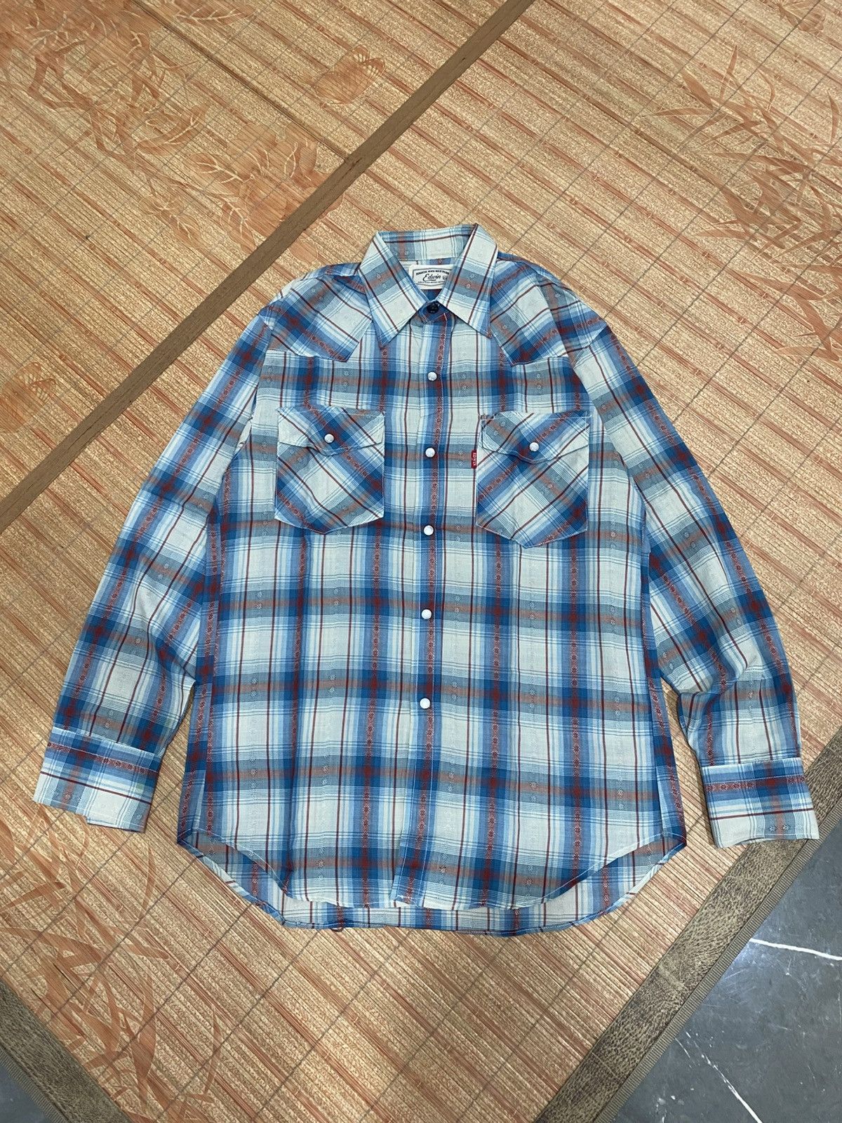 Edwin Edwin Western Button Up Shirt Size US L / EU 52-54 / 3 - 1 Thumbnail
