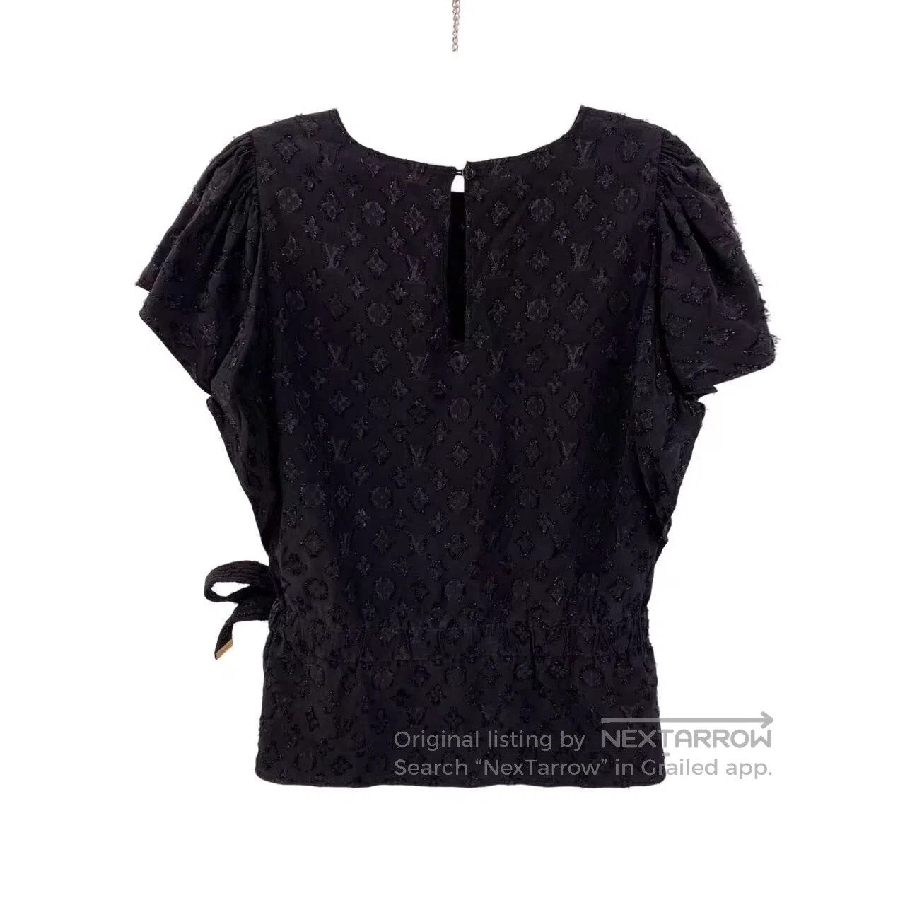 Louis Vuitton Louis Vuitton 23SS presbycers full of printed ruffles shor Size 4XL / US 24-26 - 2 Thumbnail
