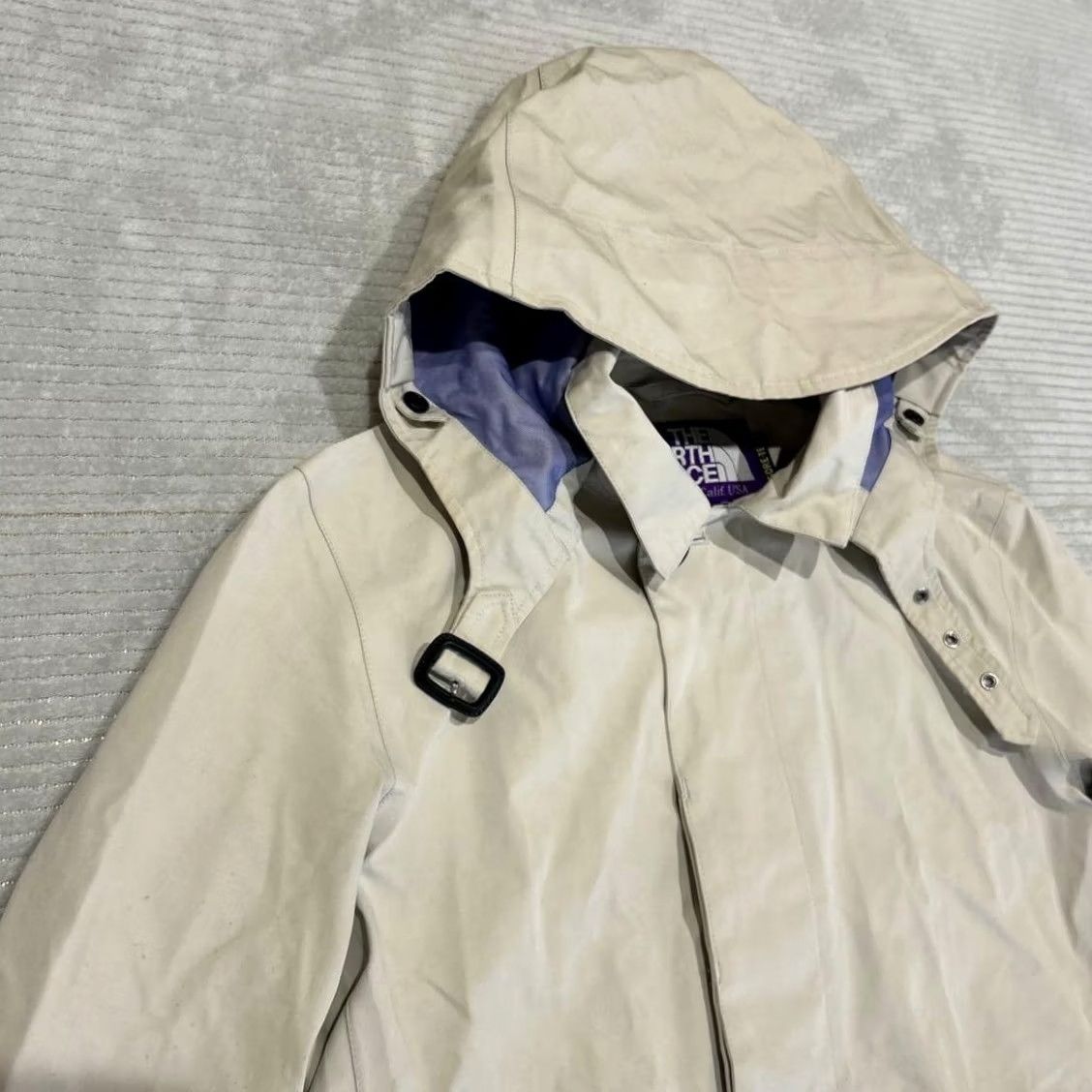 The North Face Purple Label THE NORTH FACE PURPLE LABEL Stand-collar Coat Cotton Light Gray S Men Size US S / EU 44-46 / 1 - 2 Thumbnail