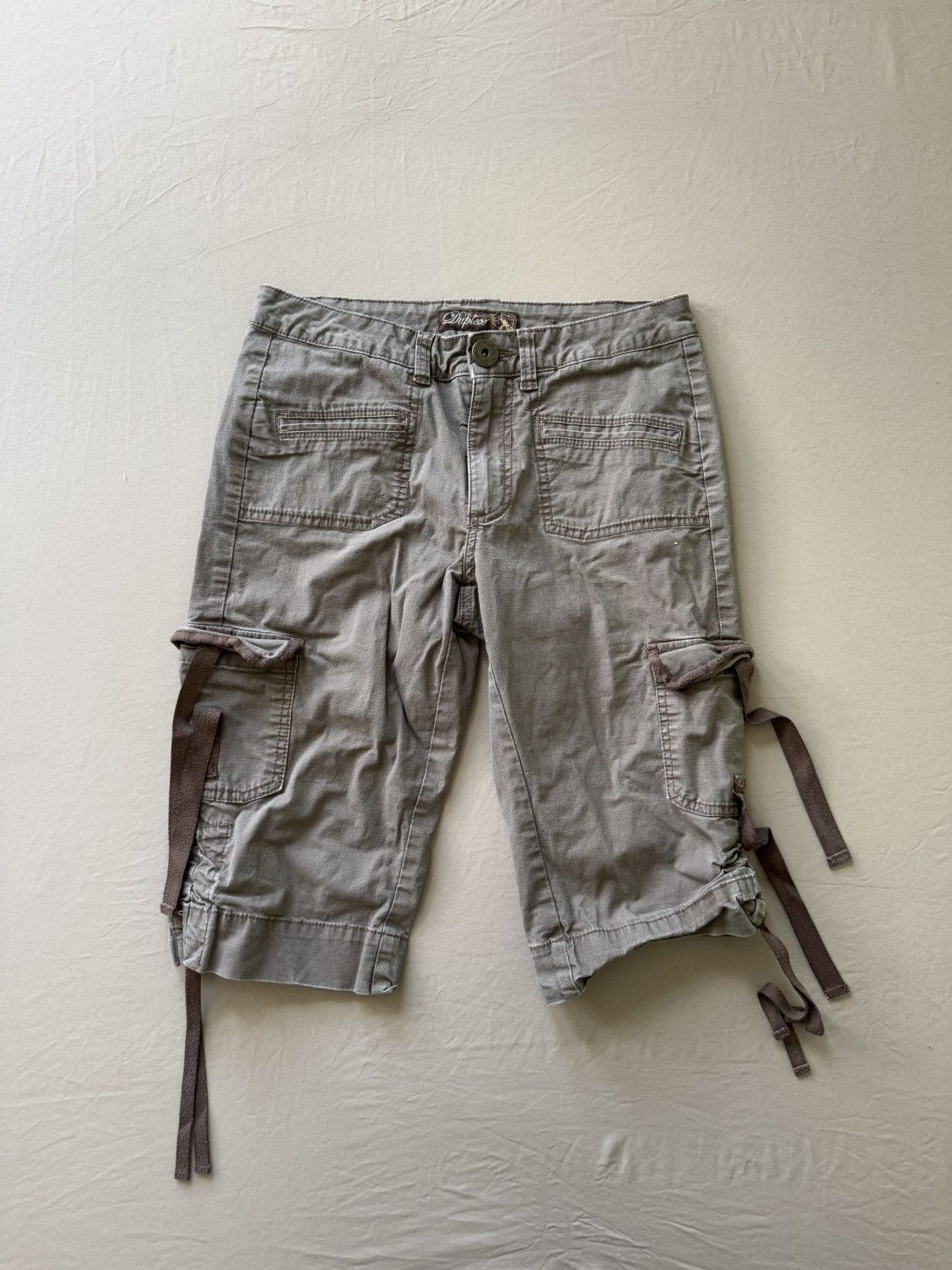 Other Grunge Y2K Duplex Low Rise Bermuda Cargo Shorts Size 28" / US 6 / IT 42 - 1 Thumbnail