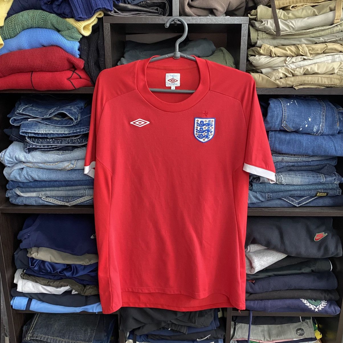 Umbro Vintage Umbro England National Soccer Jersey size 16 Size XXL / US 16-18 / IT 52-54 - 1 Thumbnail