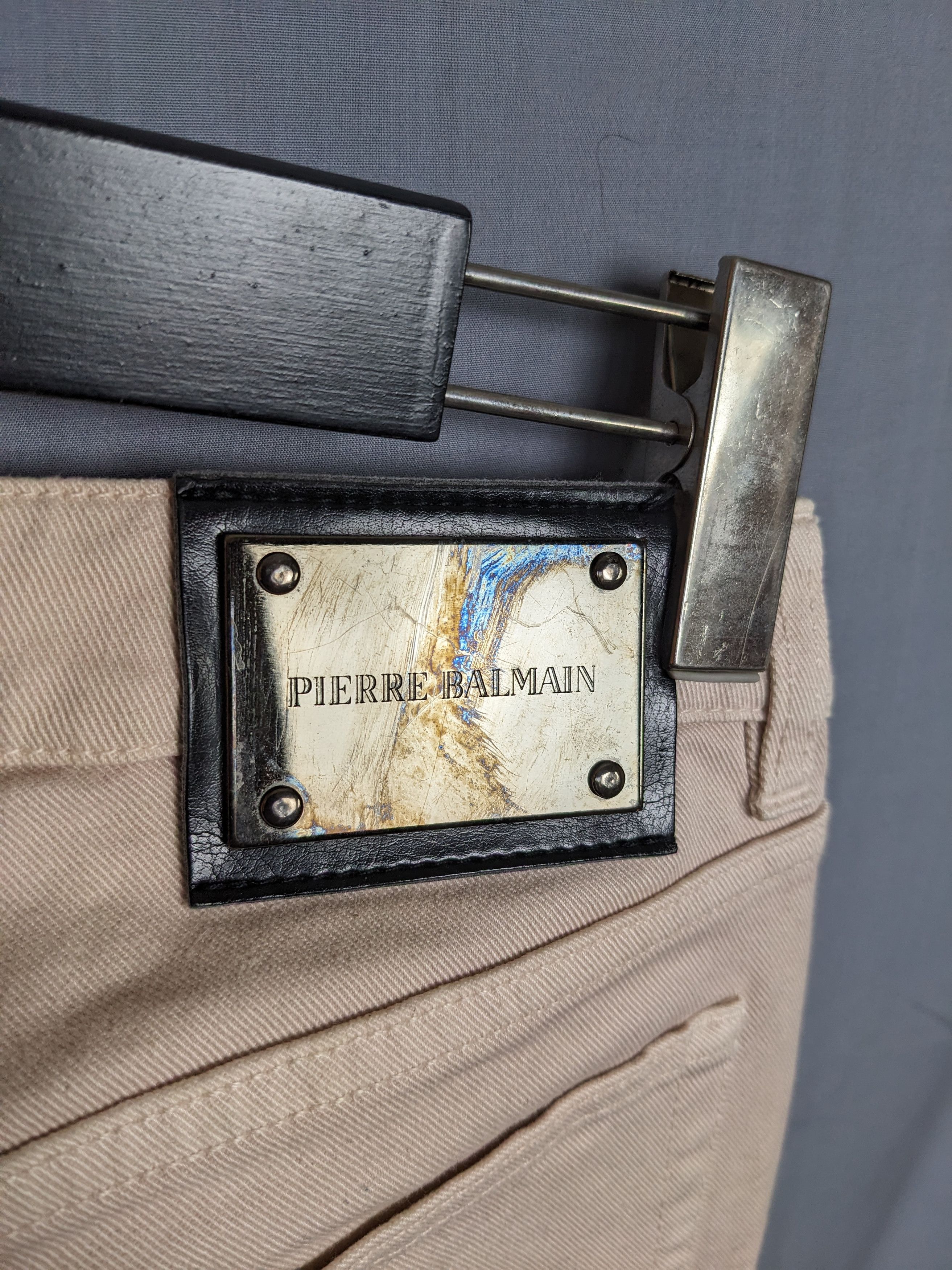 Pierre Balmain Pierre Balmain Biker Jeans size 27/41 Size 27" / US 4 / IT 40 - 7 Thumbnail
