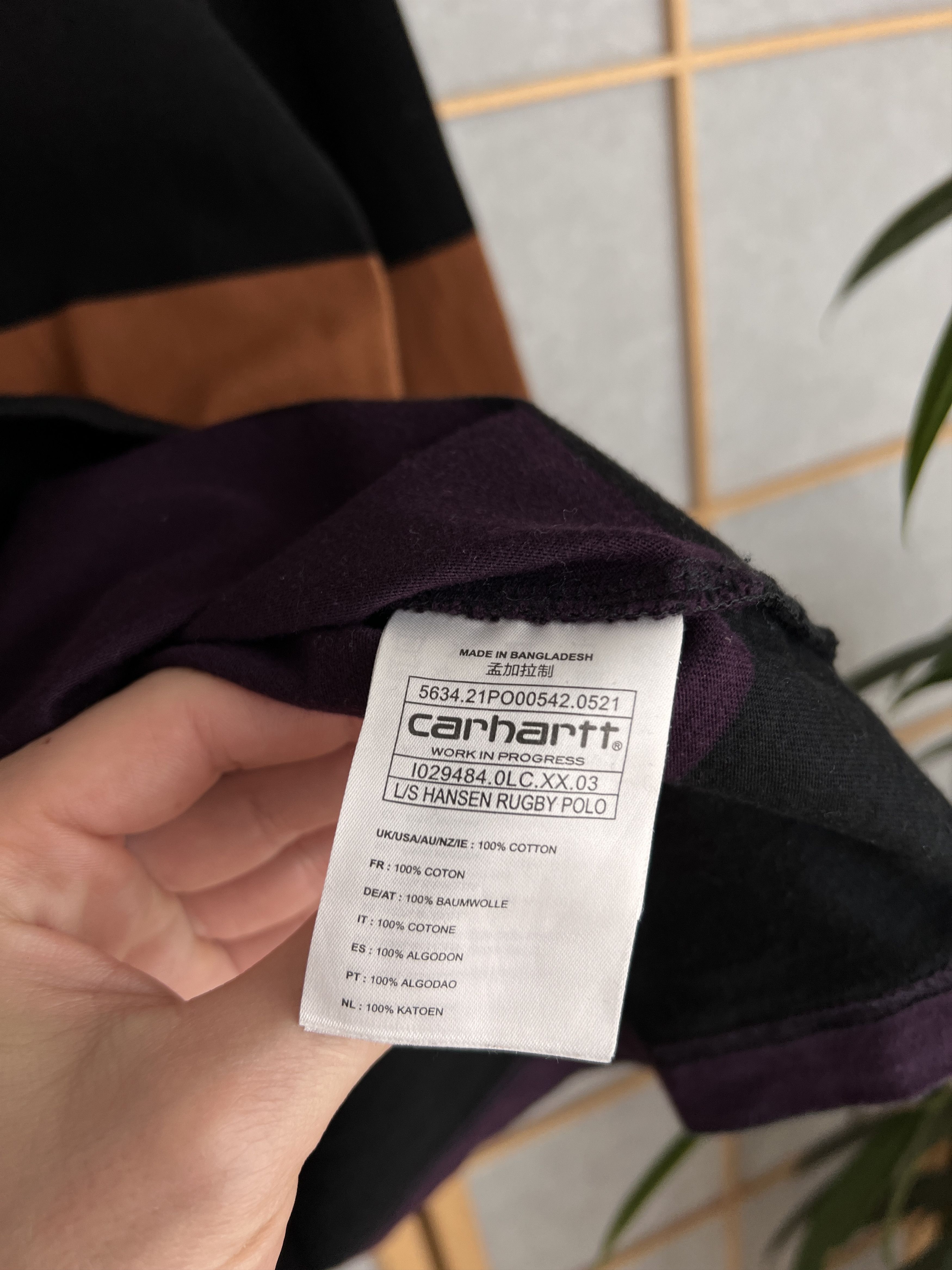 Carhartt Carhartt WIP L/S Hansen striped rugby polo shirt vintage 00s Size US S / EU 44-46 / 1 - 10 Thumbnail