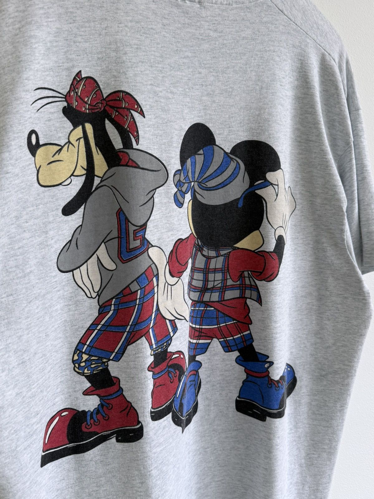 Disney Vintage 90s Mickey Mouse Goofy Graphic T-Shirt Size US XL / EU 56 / 4 - 9 Thumbnail