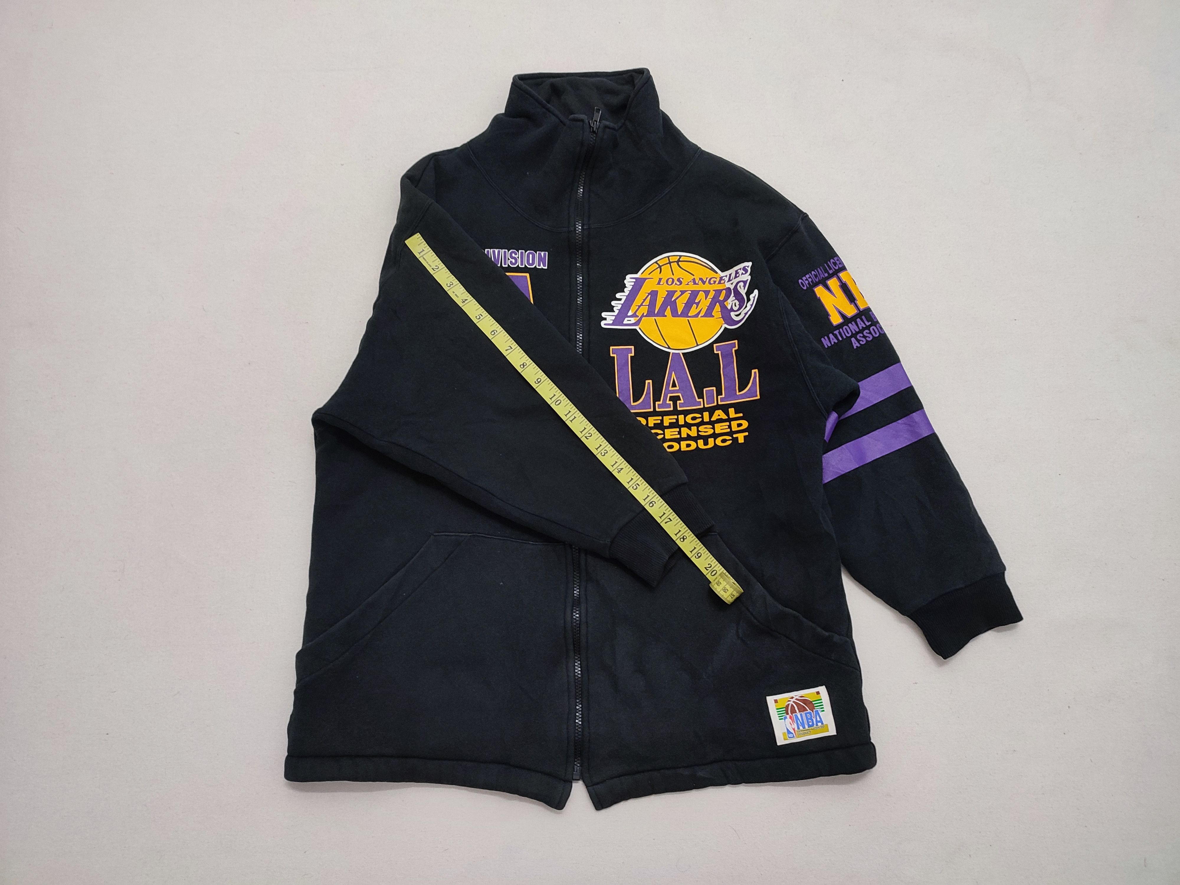 NBA × Vintage Vintage 1990s LA Lakers NBA Official Product Jacket Size US M / EU 48-50 / 2 - 5 Thumbnail