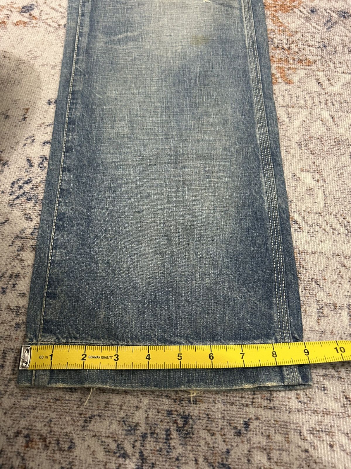 Japanese Brand Vintage Lounge Lizard Carpenter Jeans Size US 31 - 19 Thumbnail