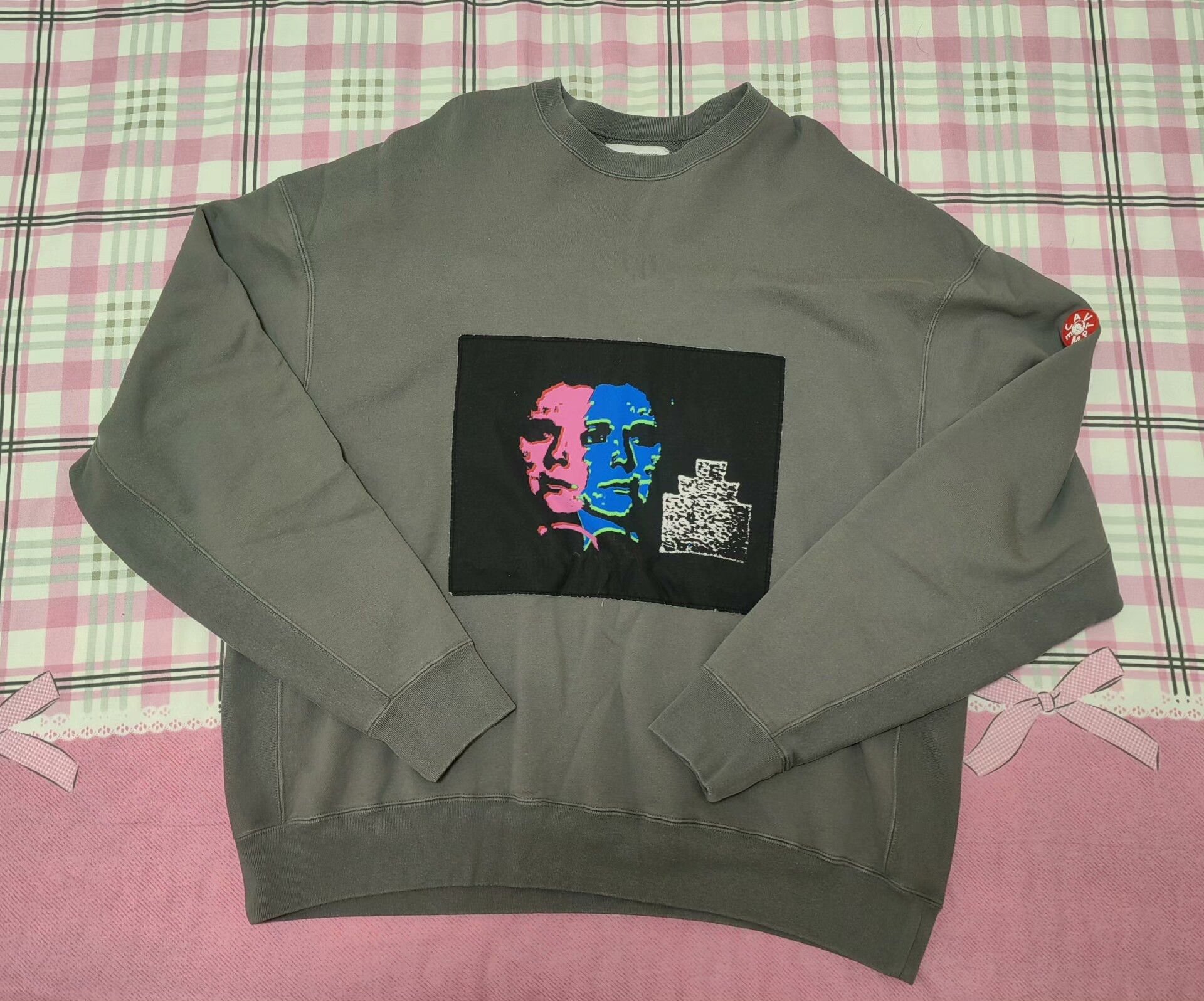 Cav Empt washed effect crew neck sweatshirt Size XL / US 12-14 / IT 48-50 - 1 Thumbnail