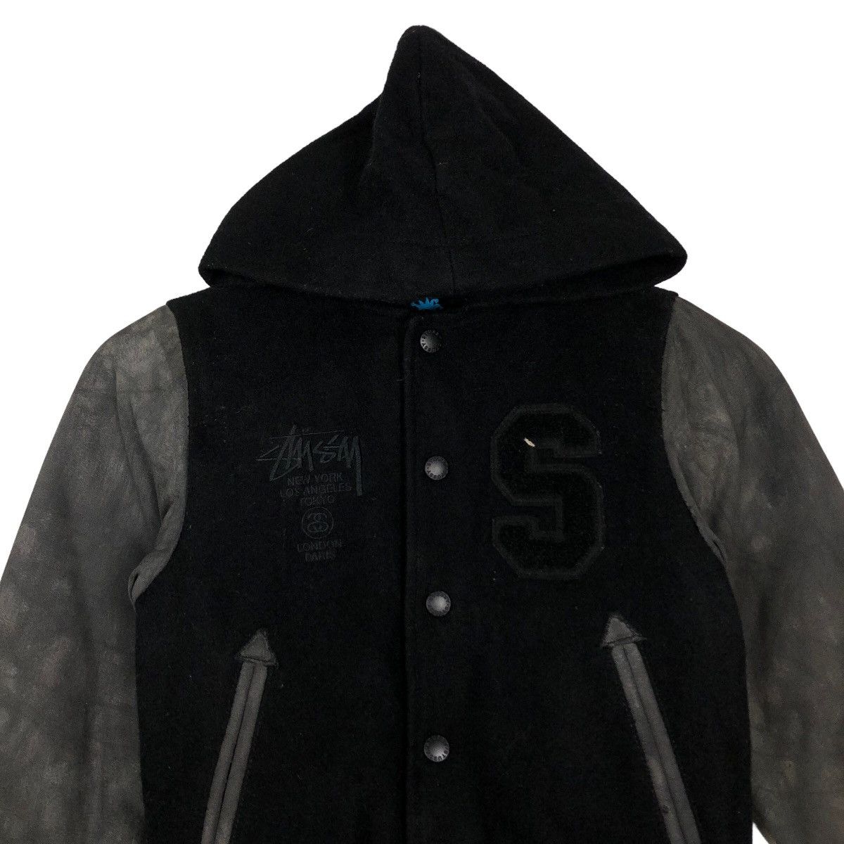 Stussy 🔥Vtg Varsity Jacket Stussy Big Logo For CHILDREN!! Size US M / EU 48-50 / 2 - 3 Thumbnail