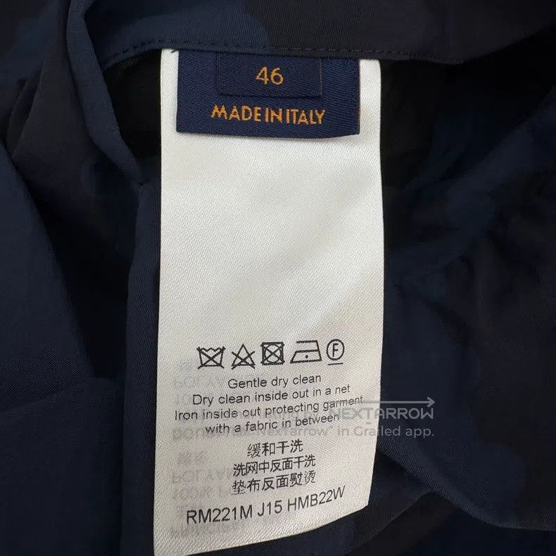 Louis Vuitton Louis Vuitton Blue and black checkerboard diving jacket Size US S / EU 44-46 / 1 - 7 Thumbnail