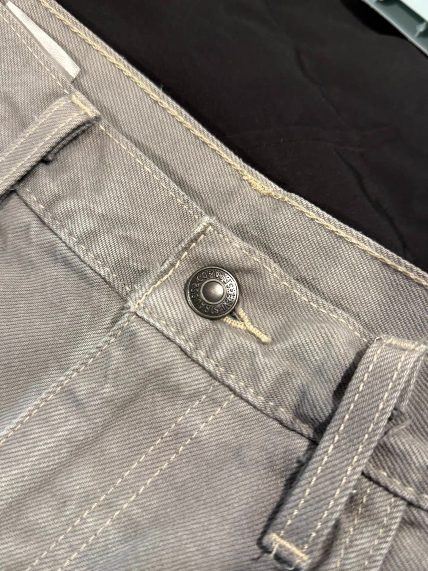 Levi's Levi's washed blue cropped jeans Ｑ20 Size US 34 / EU 50 - 4 Thumbnail