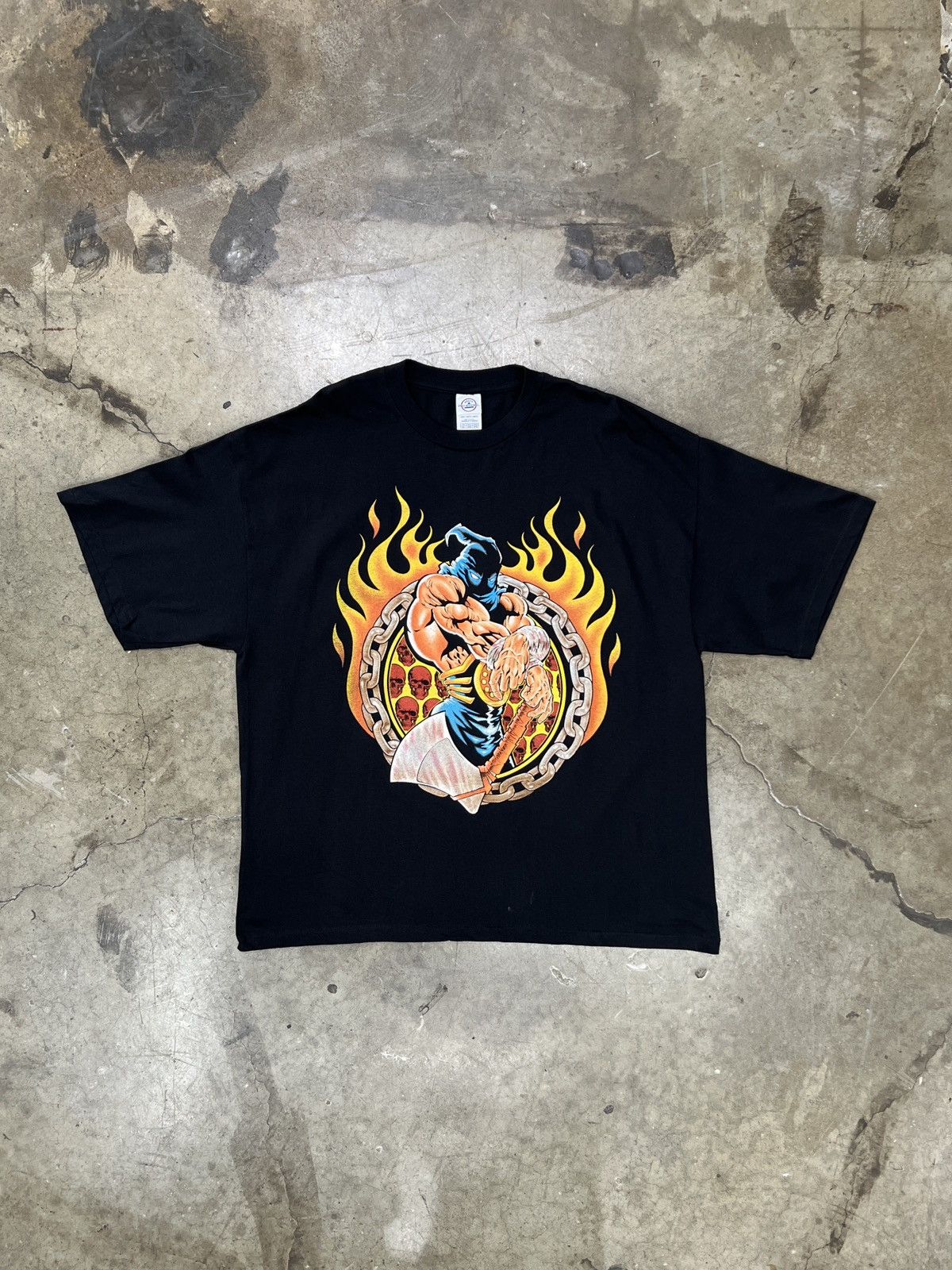 Vintage Vintage Executioner Flame Sword Death Tennessee River 2XL Size US XXL / EU 58 / 5 - 2 Thumbnail