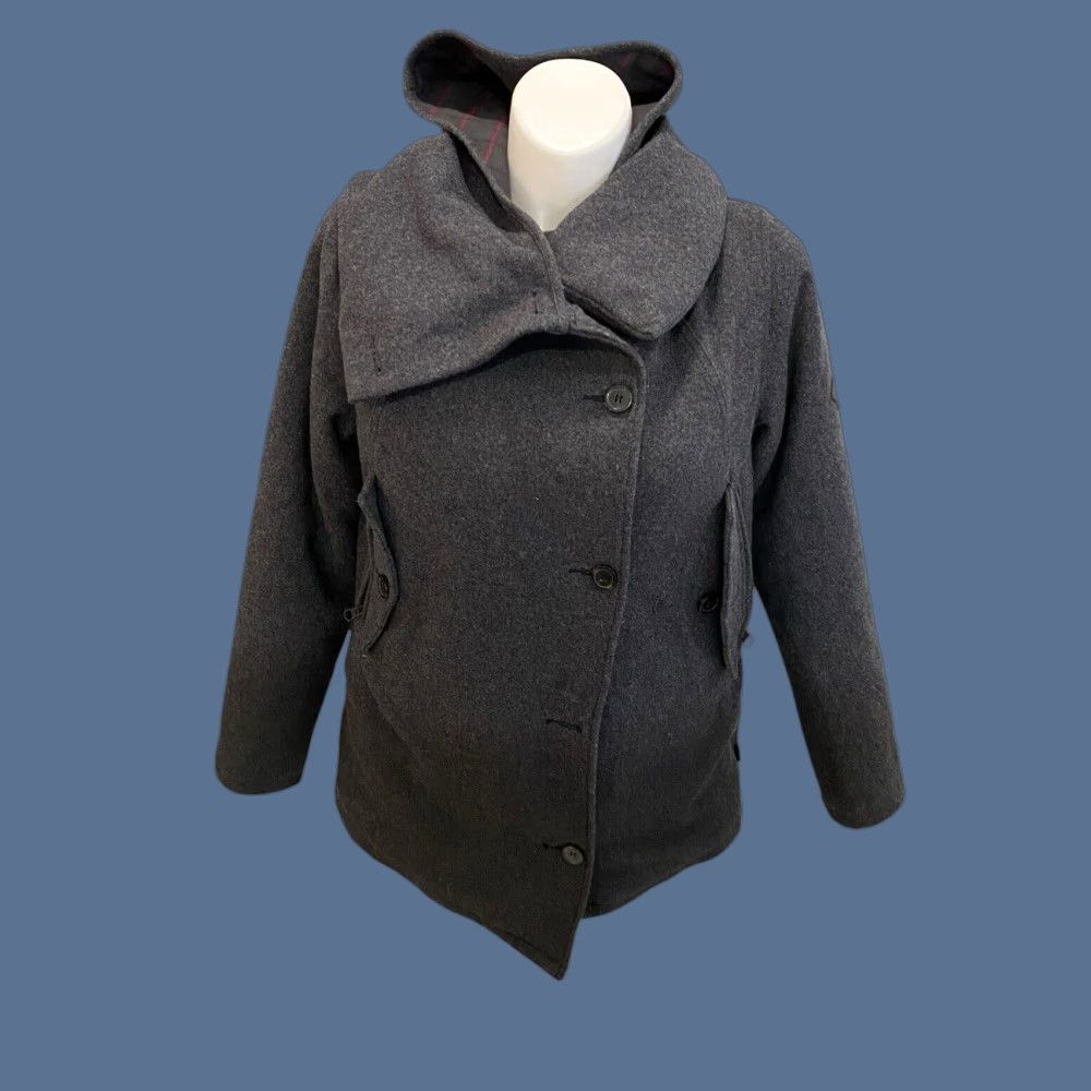 Burton Burton DryRide Women WB Stevie Jacket Wool Grey Hood Classic Size Large Size L / US 10 / IT 46 - 1 Thumbnail