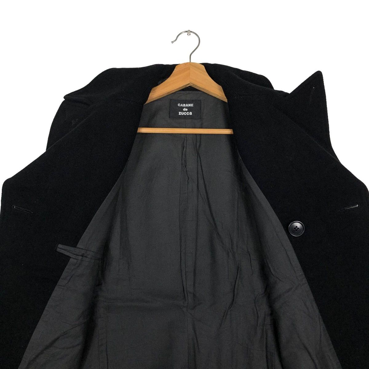 Issey Miyake 🔥Vtg Wool Double Breast Biker Issey Miyake Cabane De Zucca Size US S / EU 44-46 / 1 - 11 Thumbnail