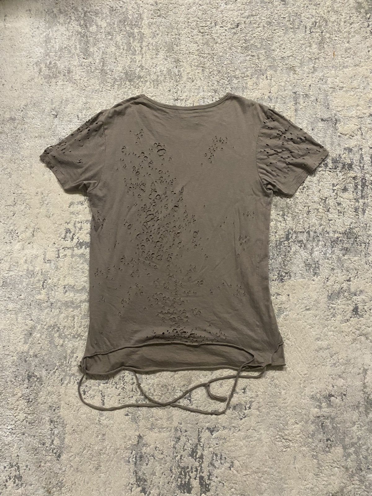 Maison MIHARA YASUHIRO MMY Bug Bite Distressed Layered T Shirt Size US S / EU 44-46 / 1 - 6 Thumbnail