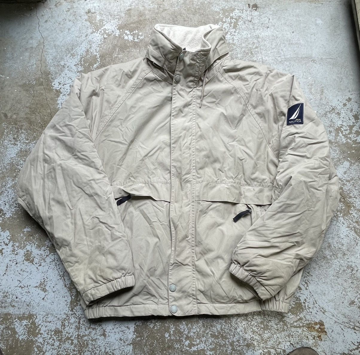 Nautica Vintage Nautica Bomber Jacket Size US XL / EU 56 / 4 - 1 Thumbnail
