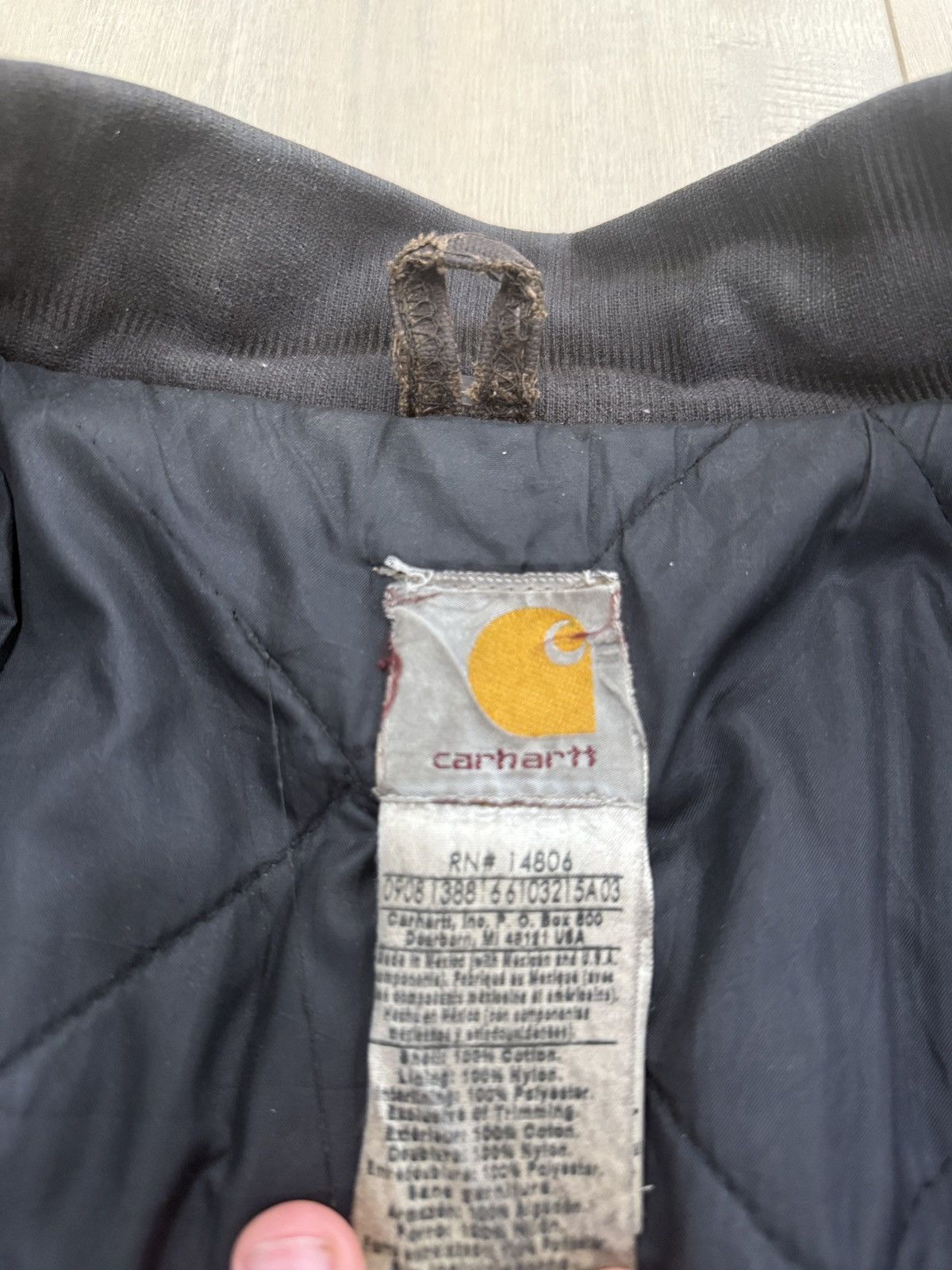 Carhartt VTG Carhartt Workwear Jacket Size US XL / EU 56 / 4 - 9 Thumbnail