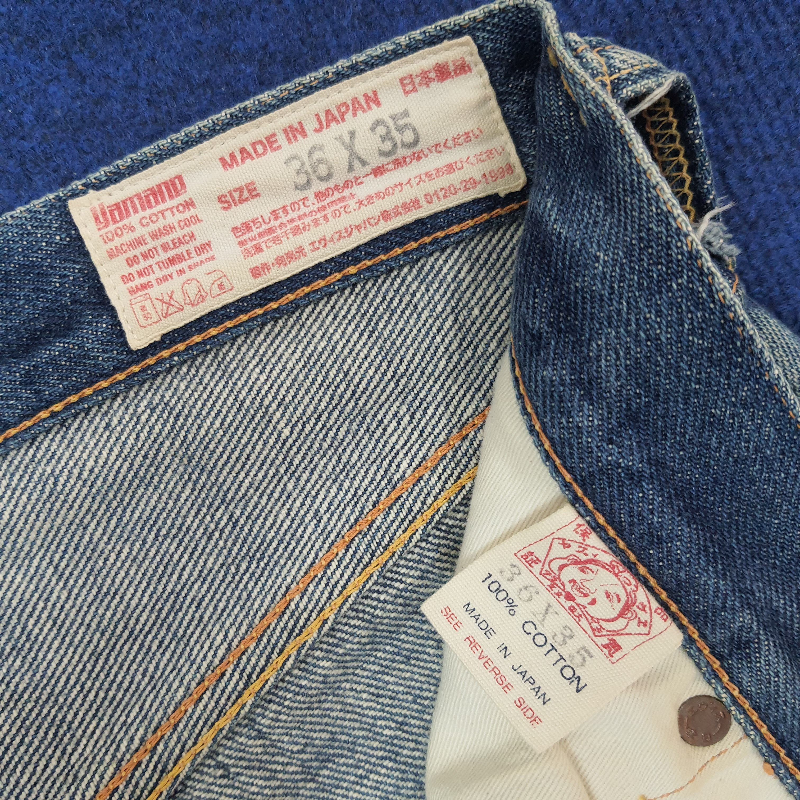 Evisu Vintage Evisu Japan Selvedge Custom Daicock Jeans C228N18 Size US 33 - 8 Thumbnail