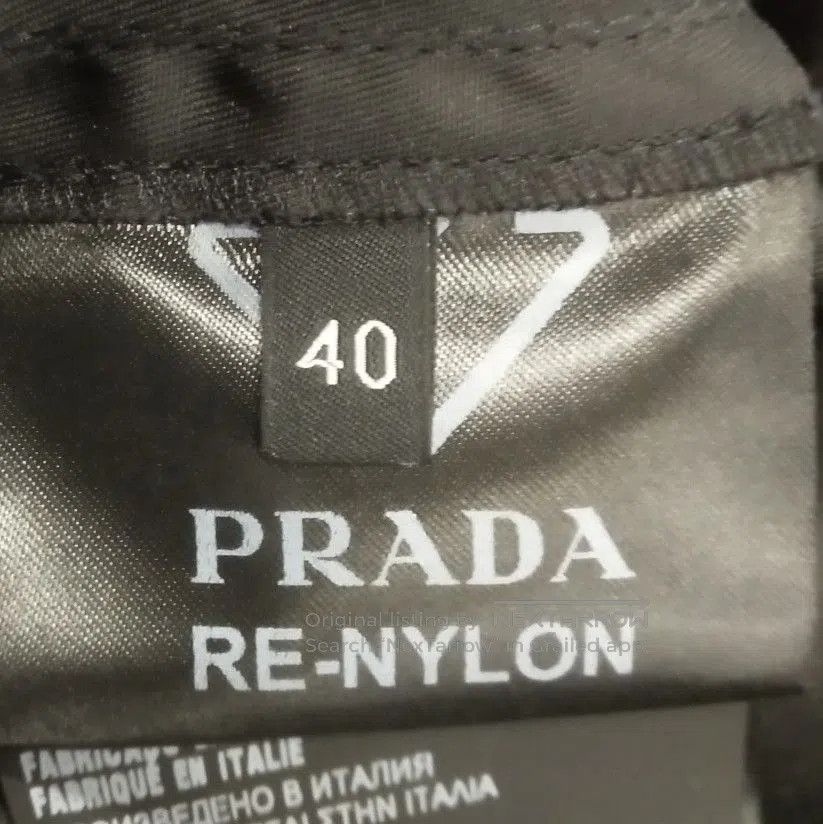 Prada Prada Solid Color Triangle Logo Shorts . Size 39" - 7 Thumbnail