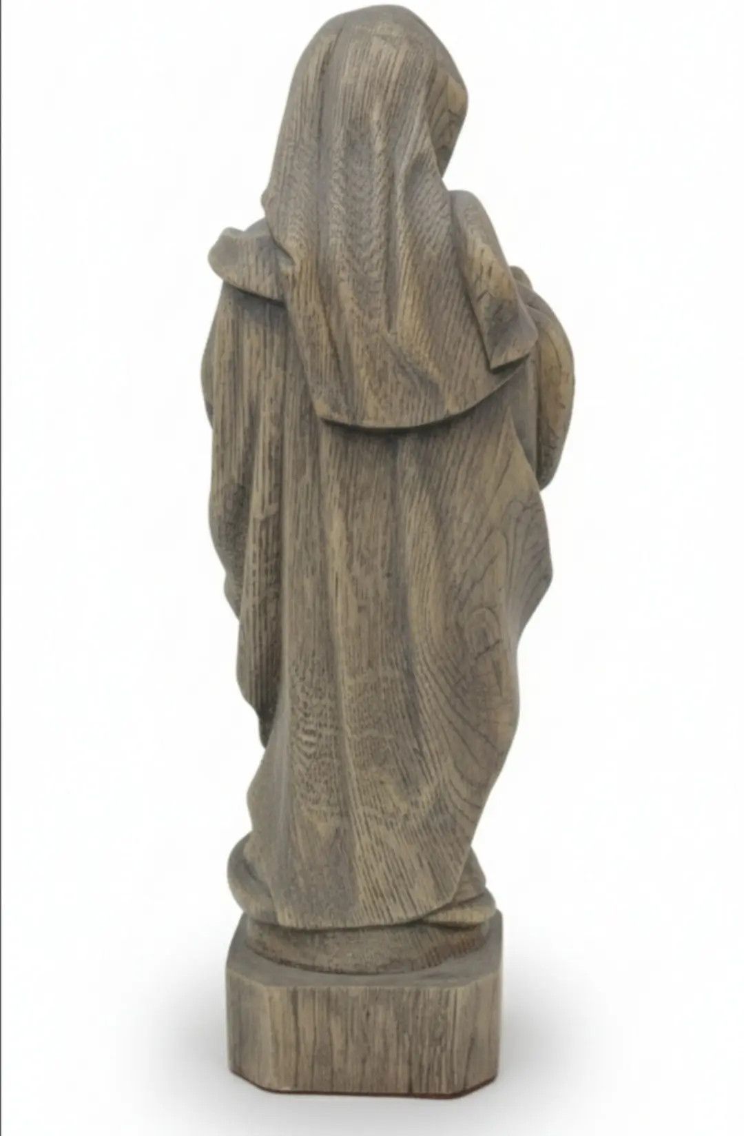 Other Vintage Wooden Virgin Mary Statue Hand Carved Religious Size ONE SIZE - 4 Thumbnail