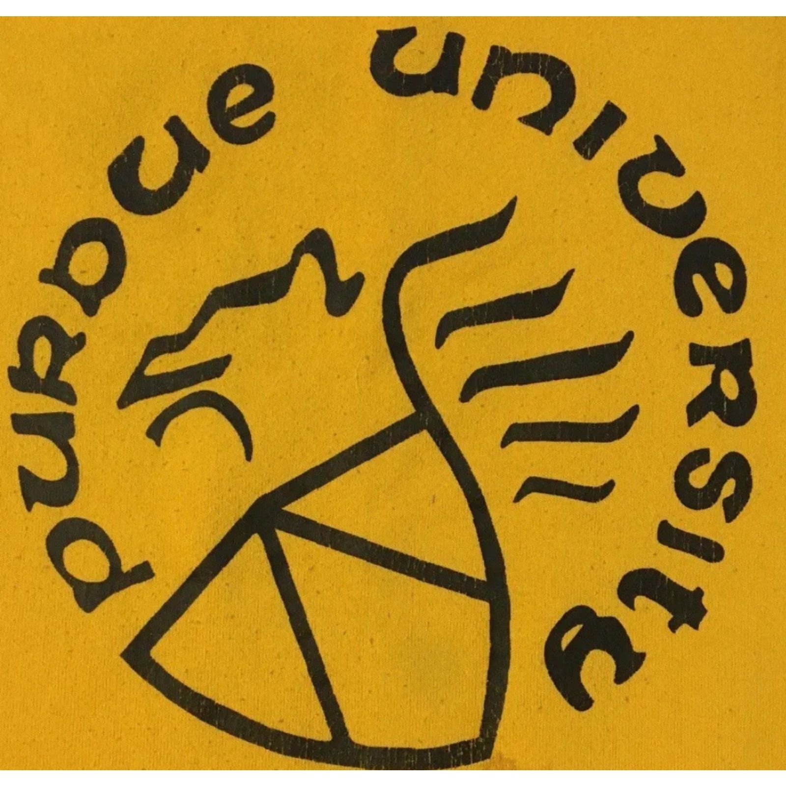 Russell Athletic VINTAGE Russell Purdue University Yellow Sweatshirt M Boys/Adults? (Please reference) Size US M / EU 48-50 / 2 - 2 Thumbnail